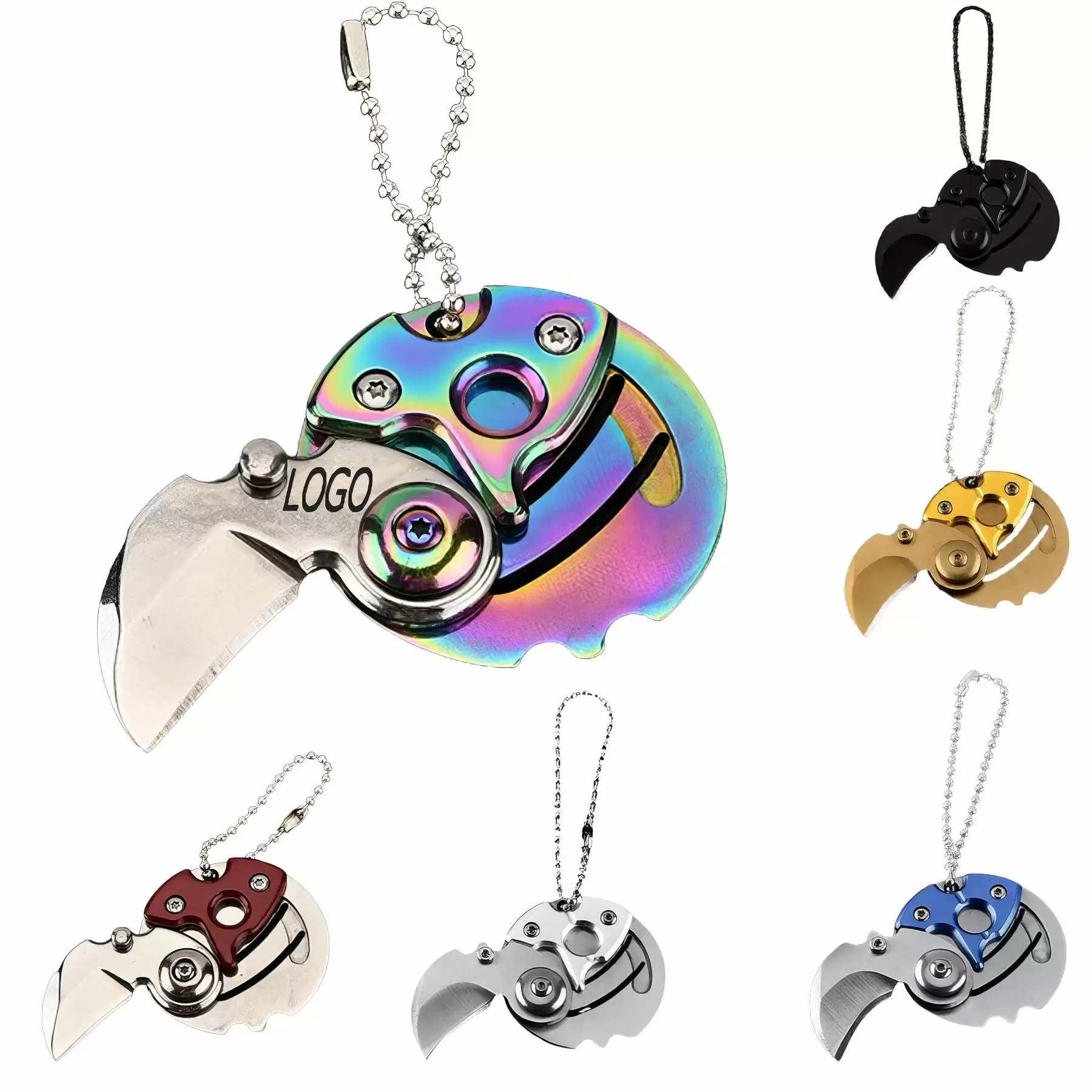 Multipurpose Portable Keychain Knife