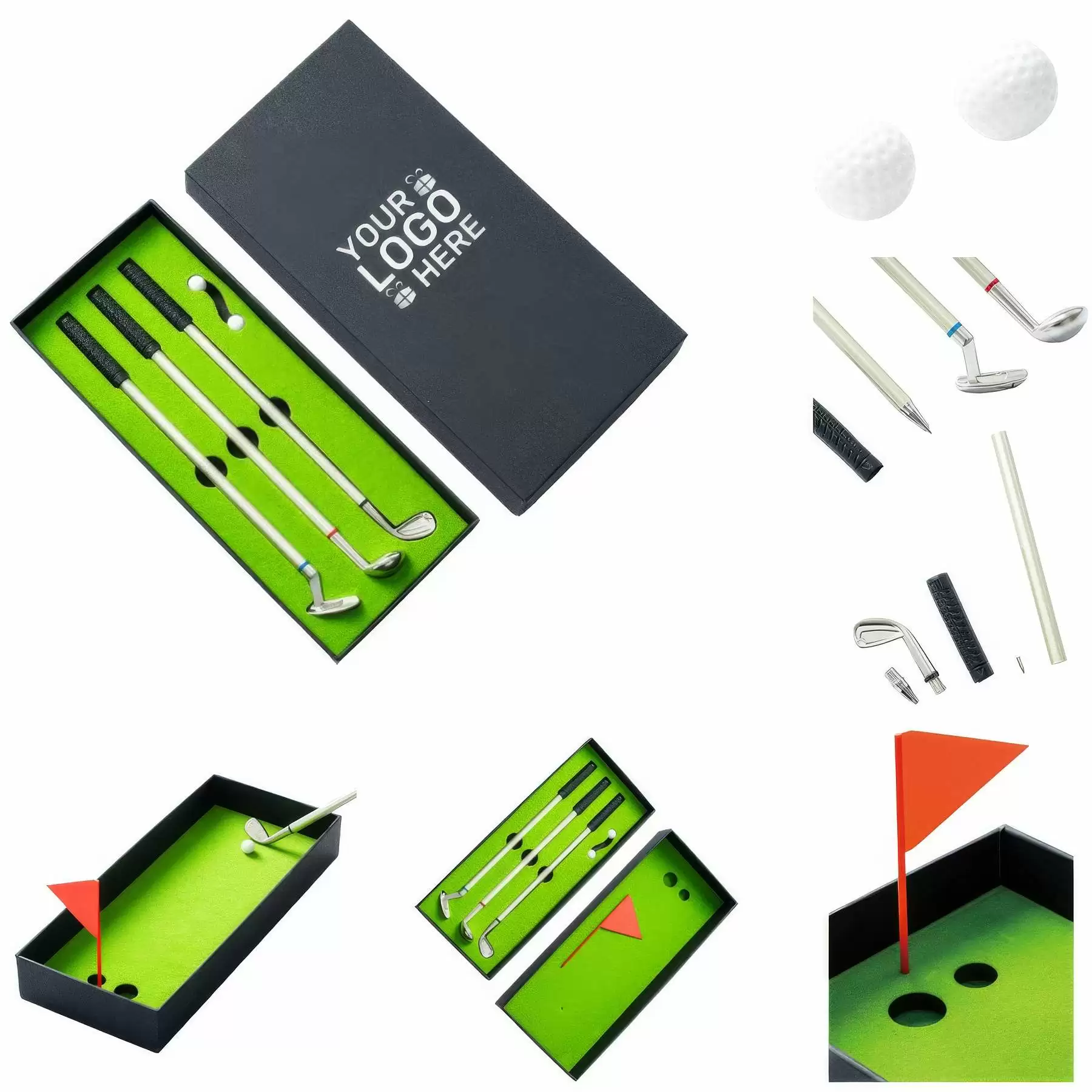 Mini Desktop Golf Pen Set