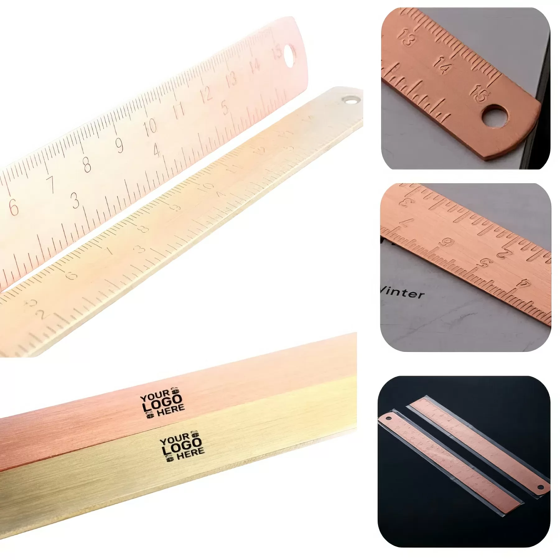 Rose Gold Ruler