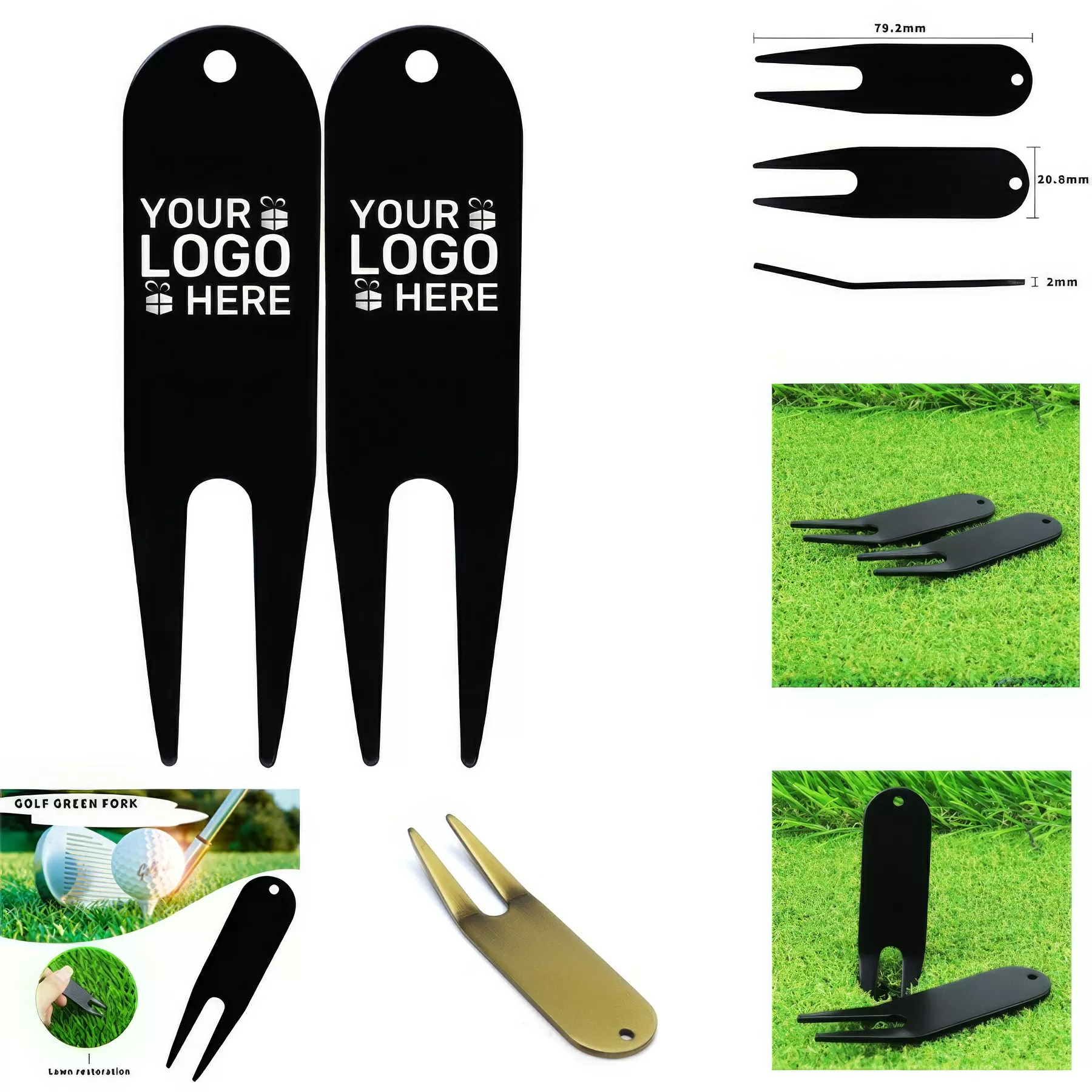 Stainless Steel Golfs Tools