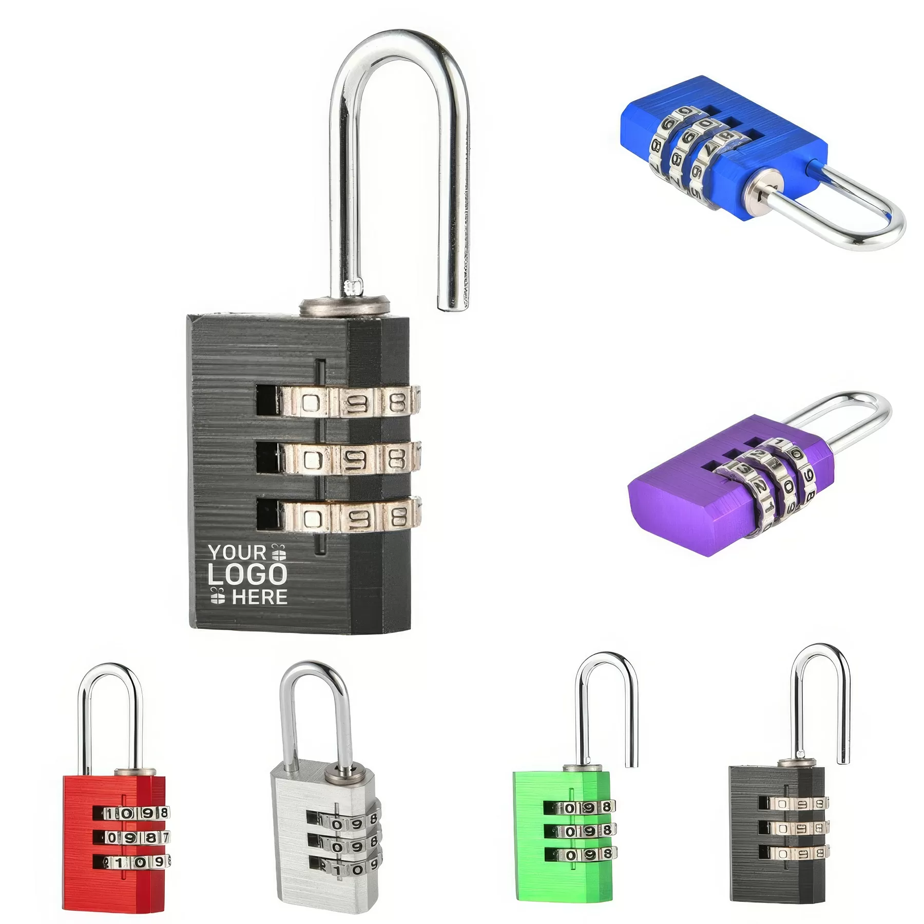 3 Digit Small Combination Lock Tiny Padlock