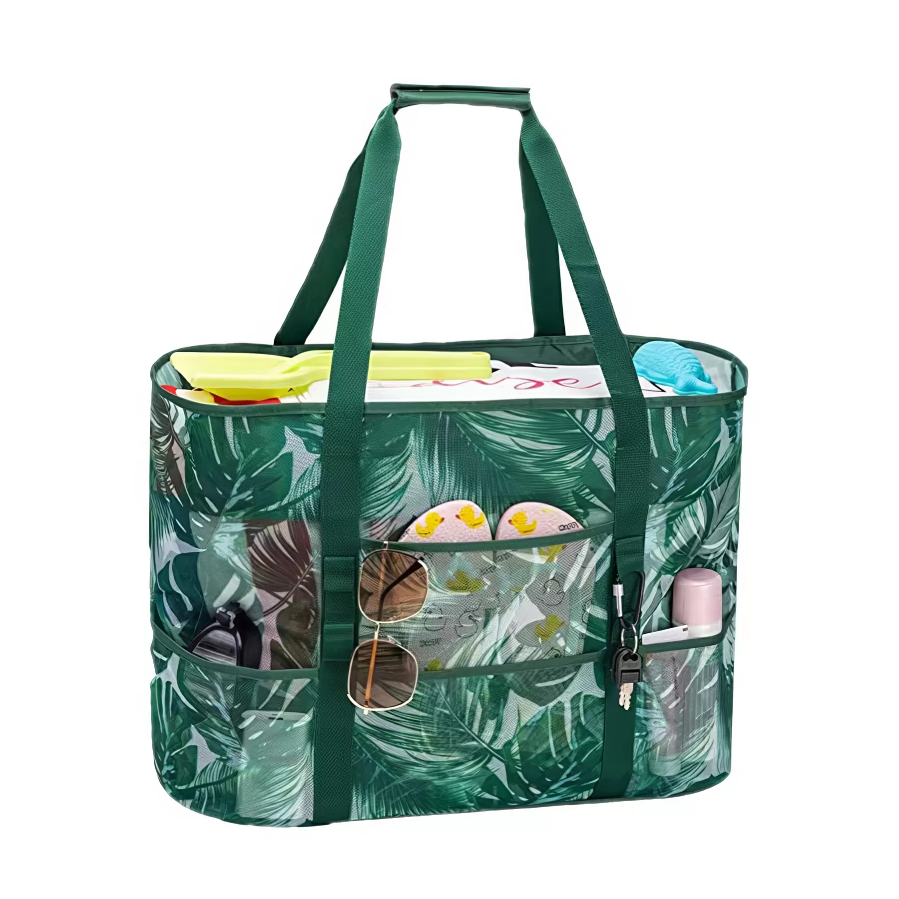Sandproof Mesh Beach Tote Bag - Image 2