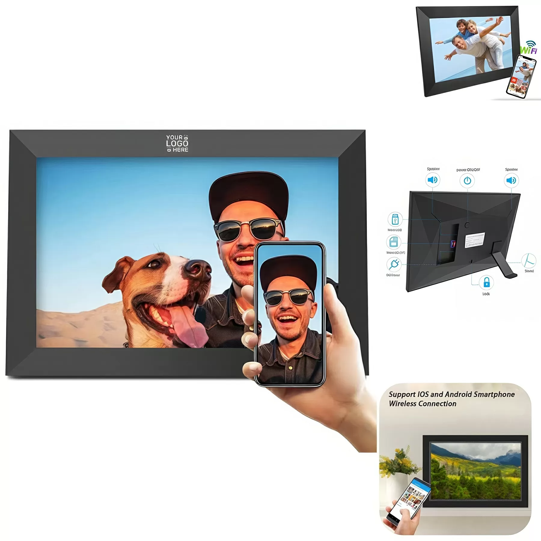 Digital Photo Frame 10.1 Inch
