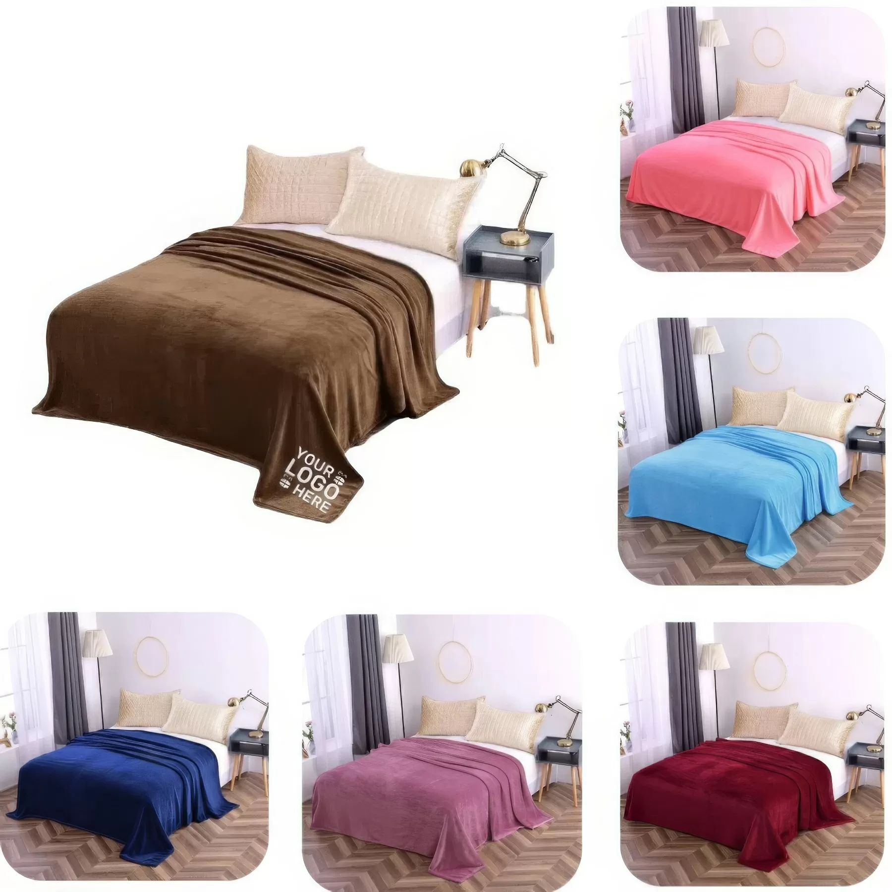 Soft Woven Flannel Blanket