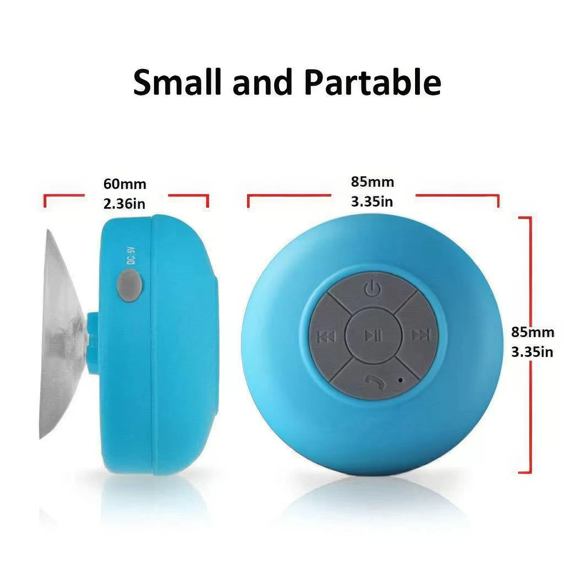 Portable Bluetooth Shower Speaker - Image 4