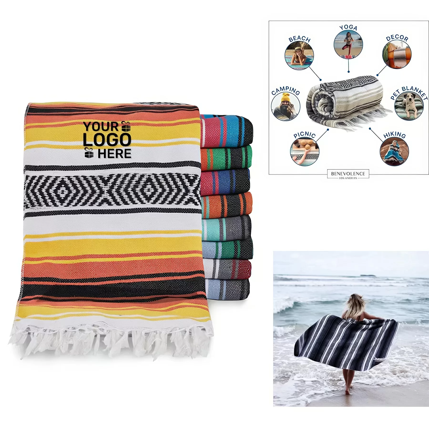 Authentic Handwoven Mexican Blanket