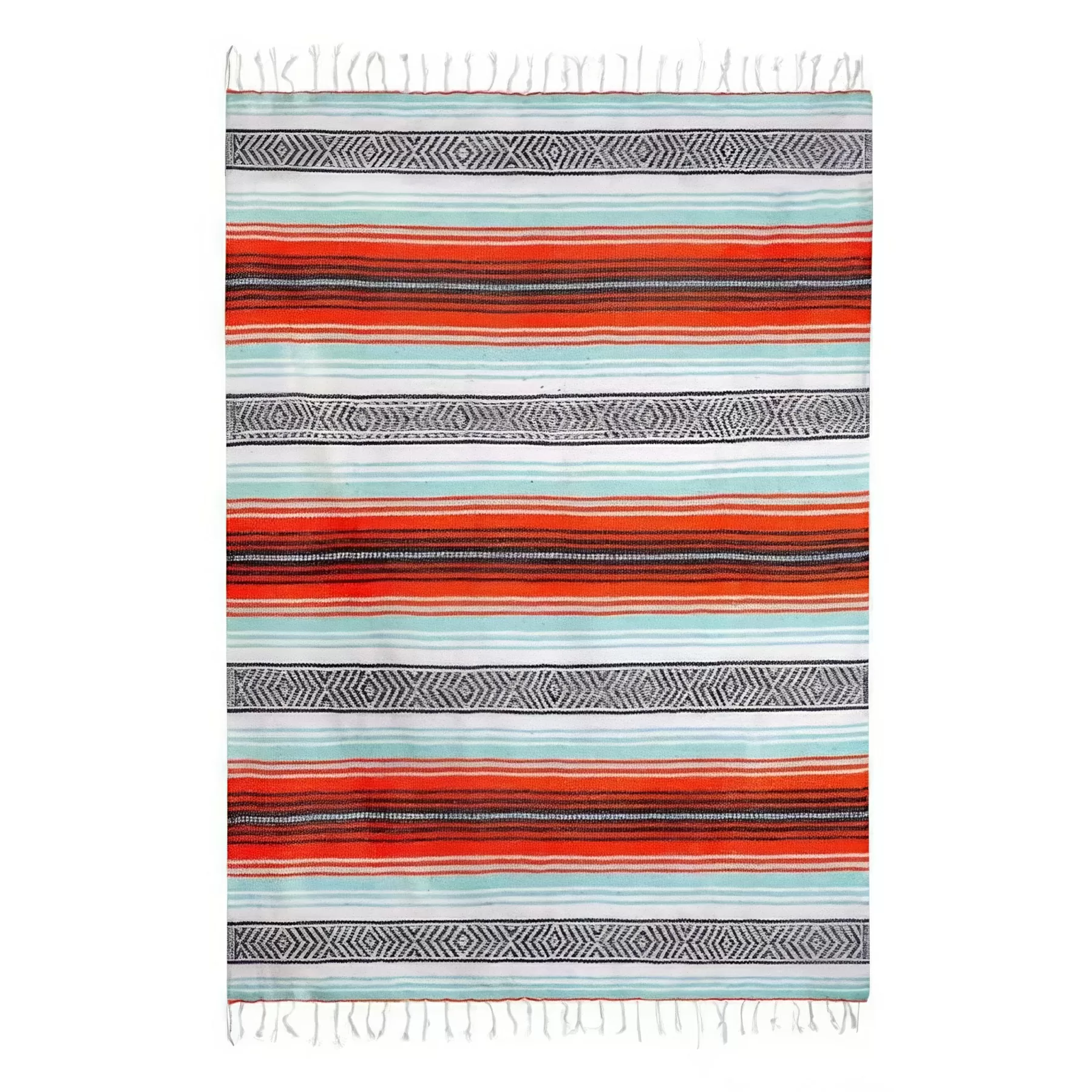 Authentic Handwoven Mexican Blanket - Image 2