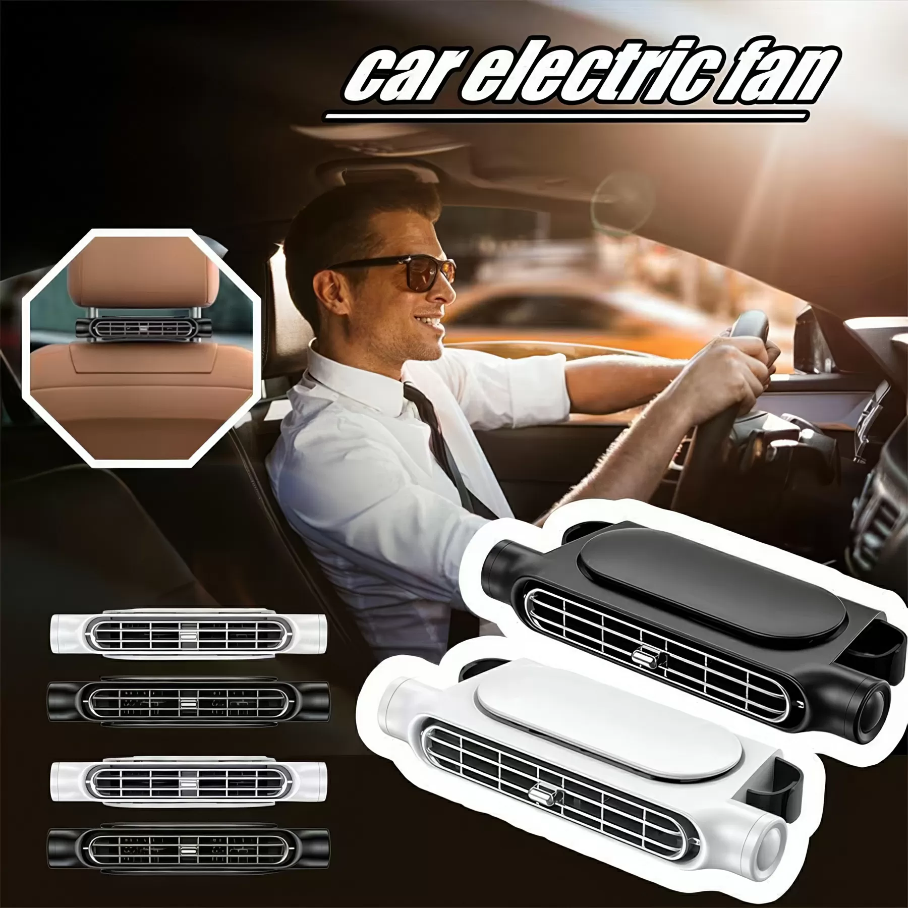 Car Backseat Cooling Fan - Image 5