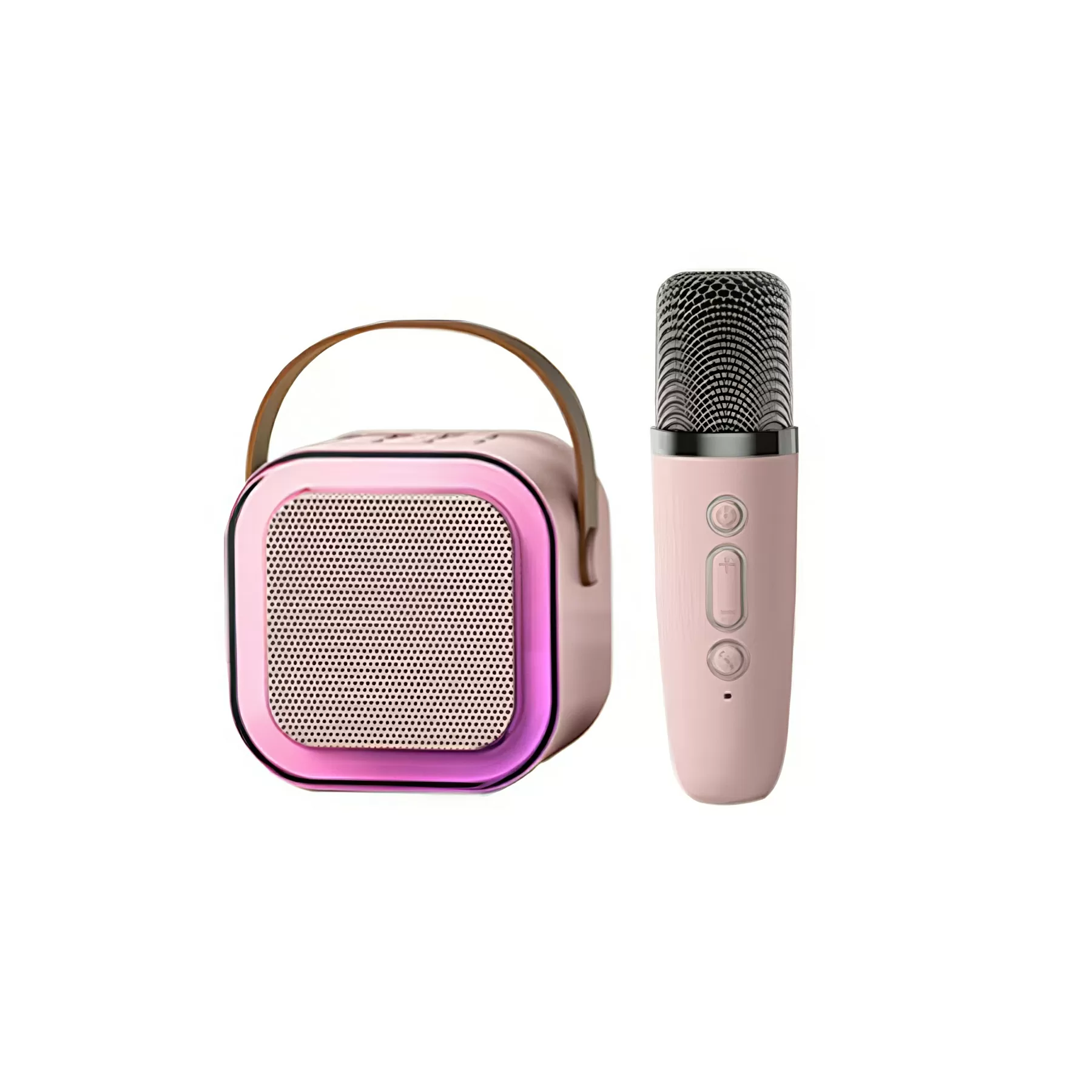 Mini Karaoke Machine with Wireless Microphone - Image 2