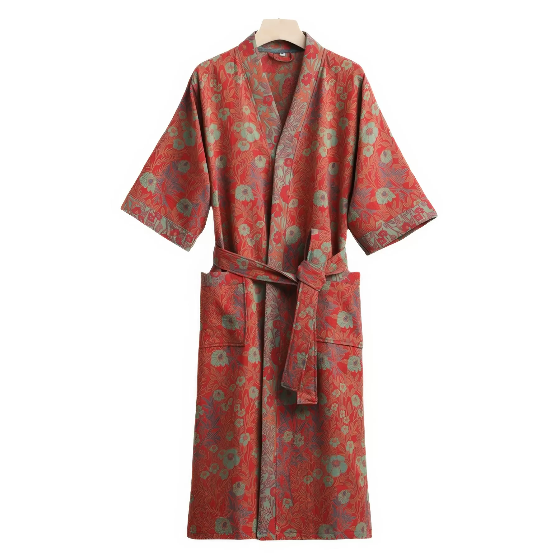 Cotton Double Gauze Bathrobe - Image 2