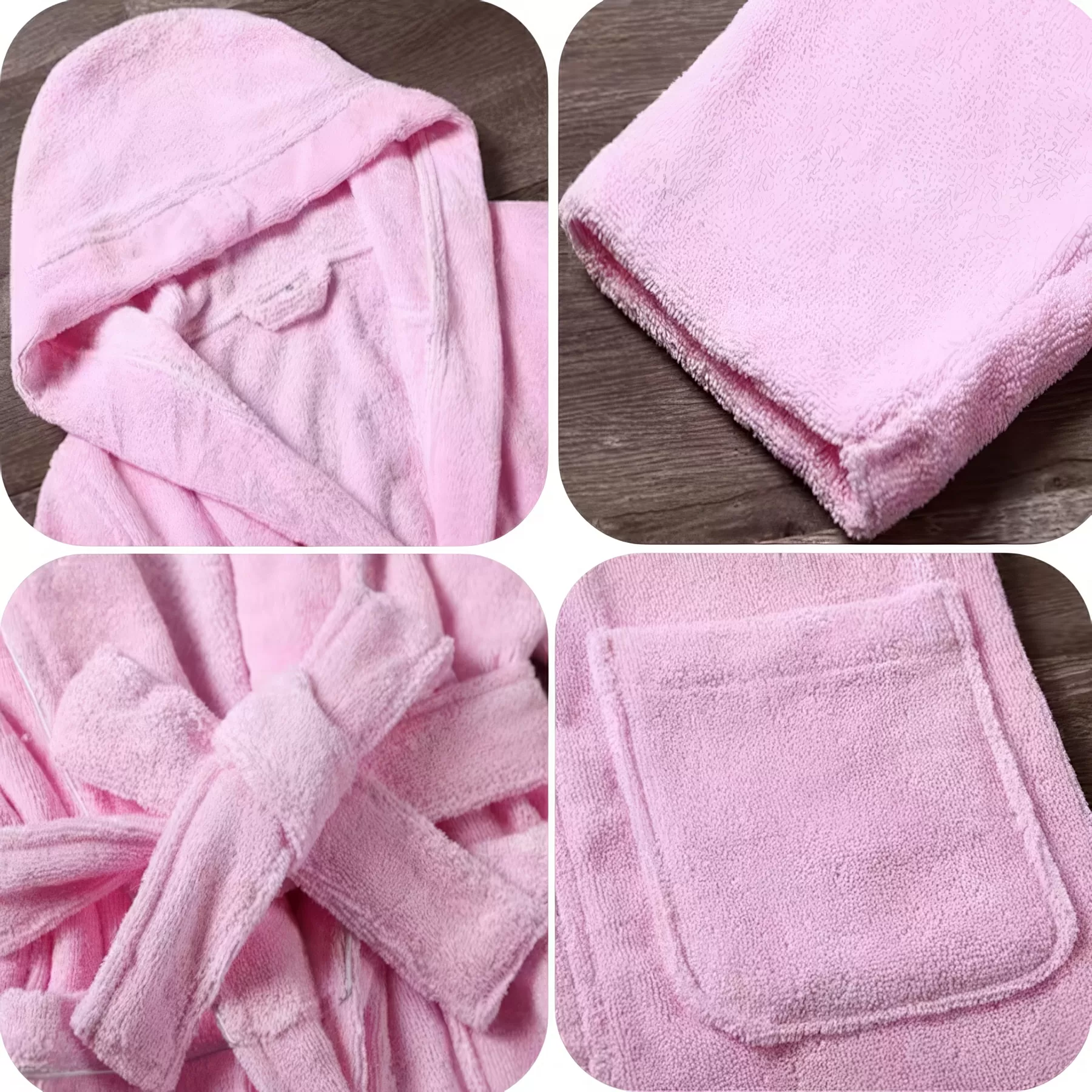 Heavy Towel Cotton Bathrobe - Image 4