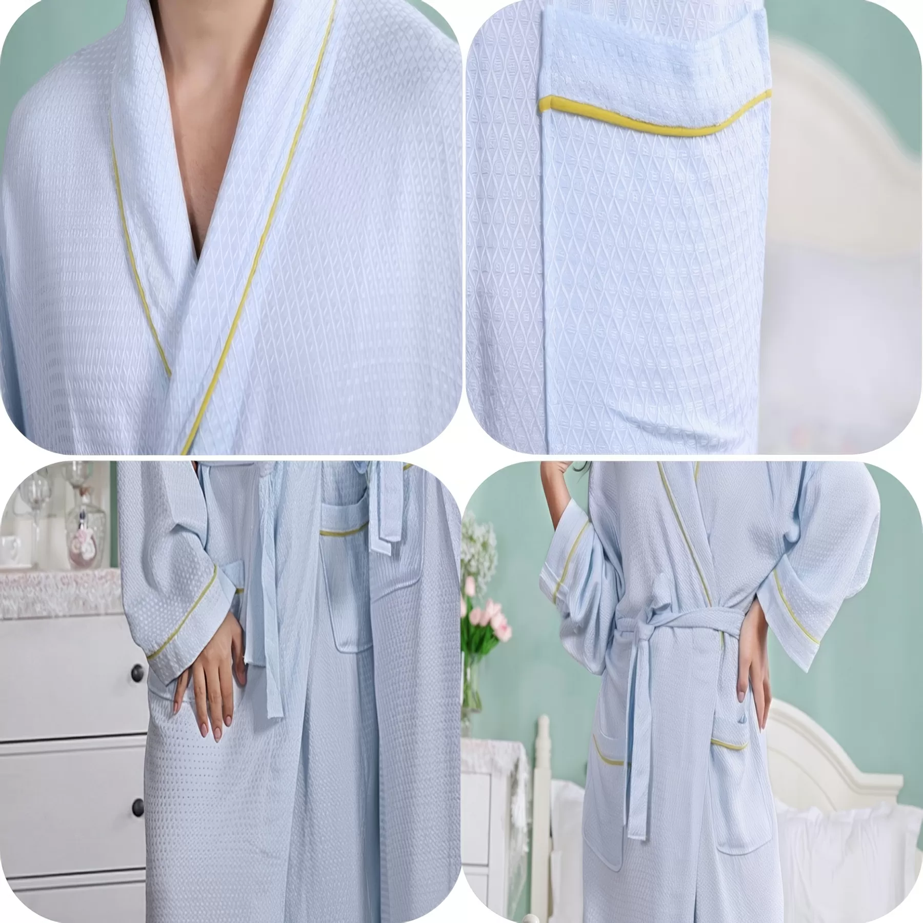 Bamboo Pulp Fiber Bathrobe - Image 4