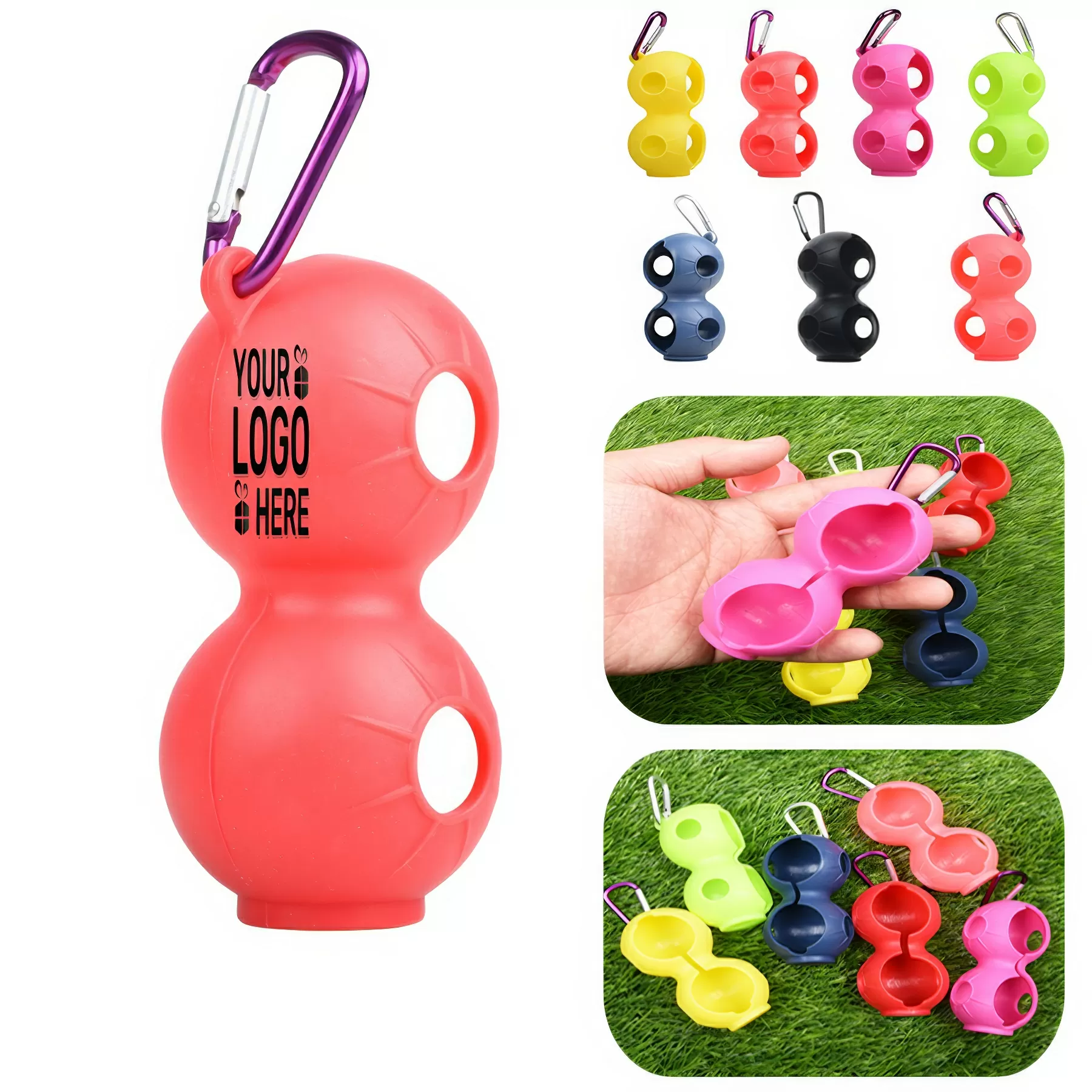 Golf Double Ball Silicone Case