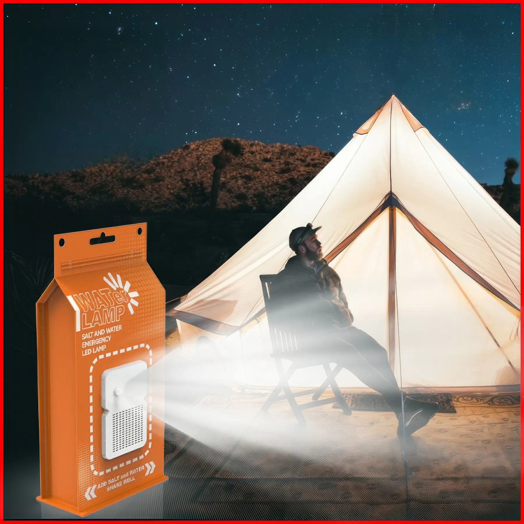 Salt Water Emergency Lighting Outdoor Lamp - Image 5