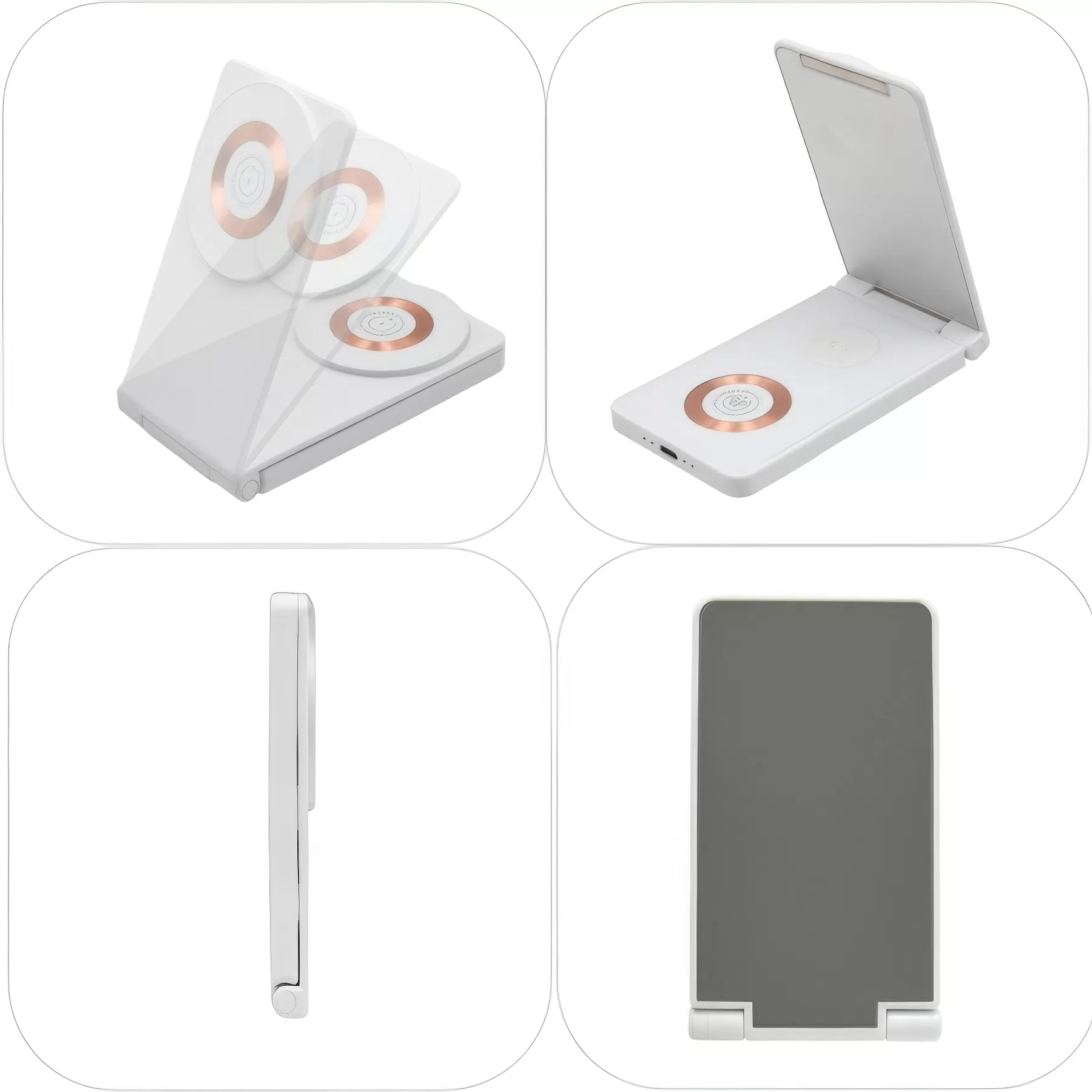 Magnetic Folding Clamshell Wireless Charger - Image 4
