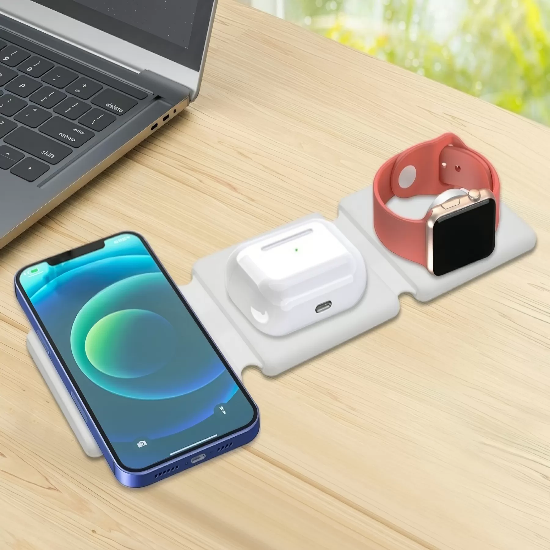 3-in-1 Foldable Magnetic Wireless Charger - Image 5