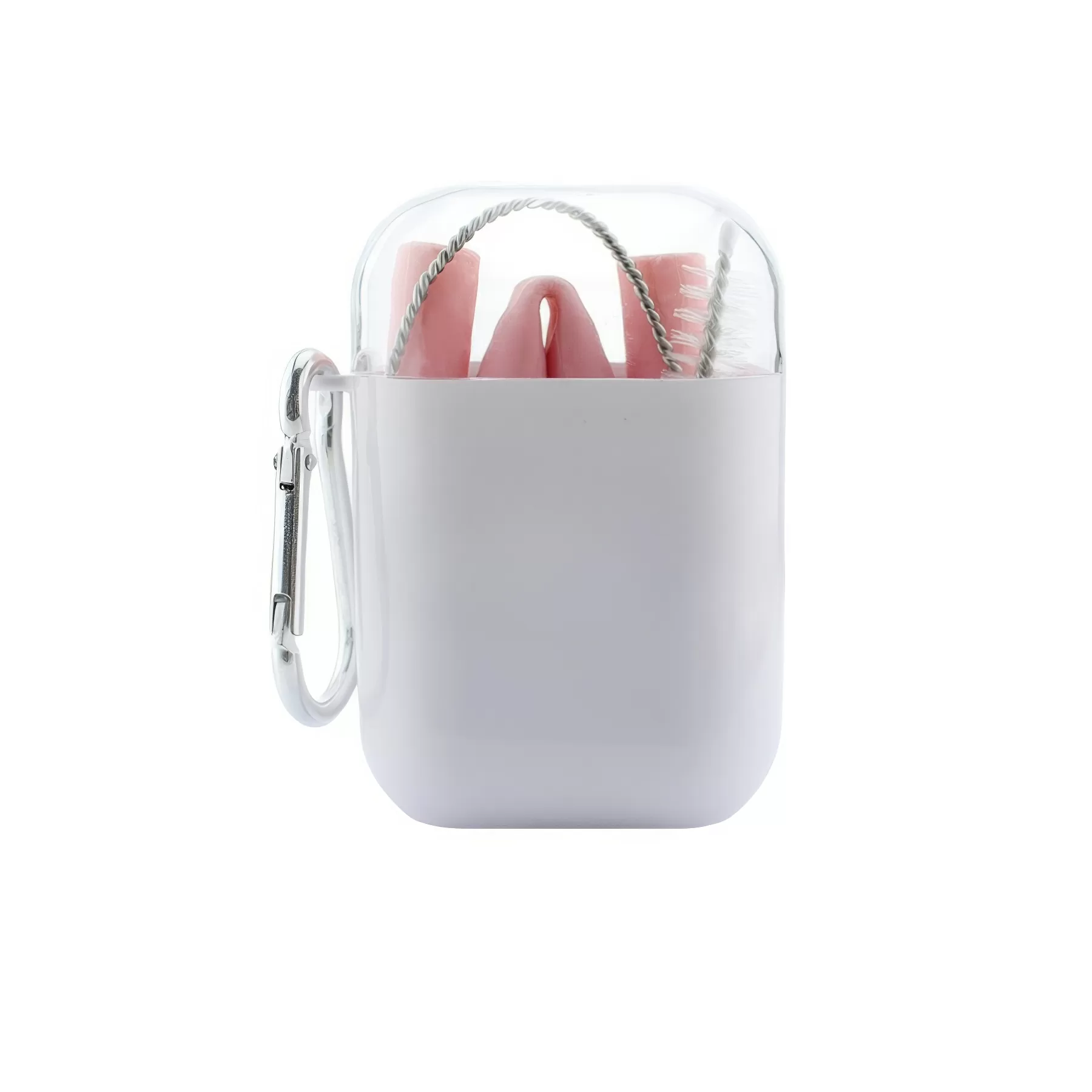 Collapsible Silicone Straw Travel Bottle - Image 2