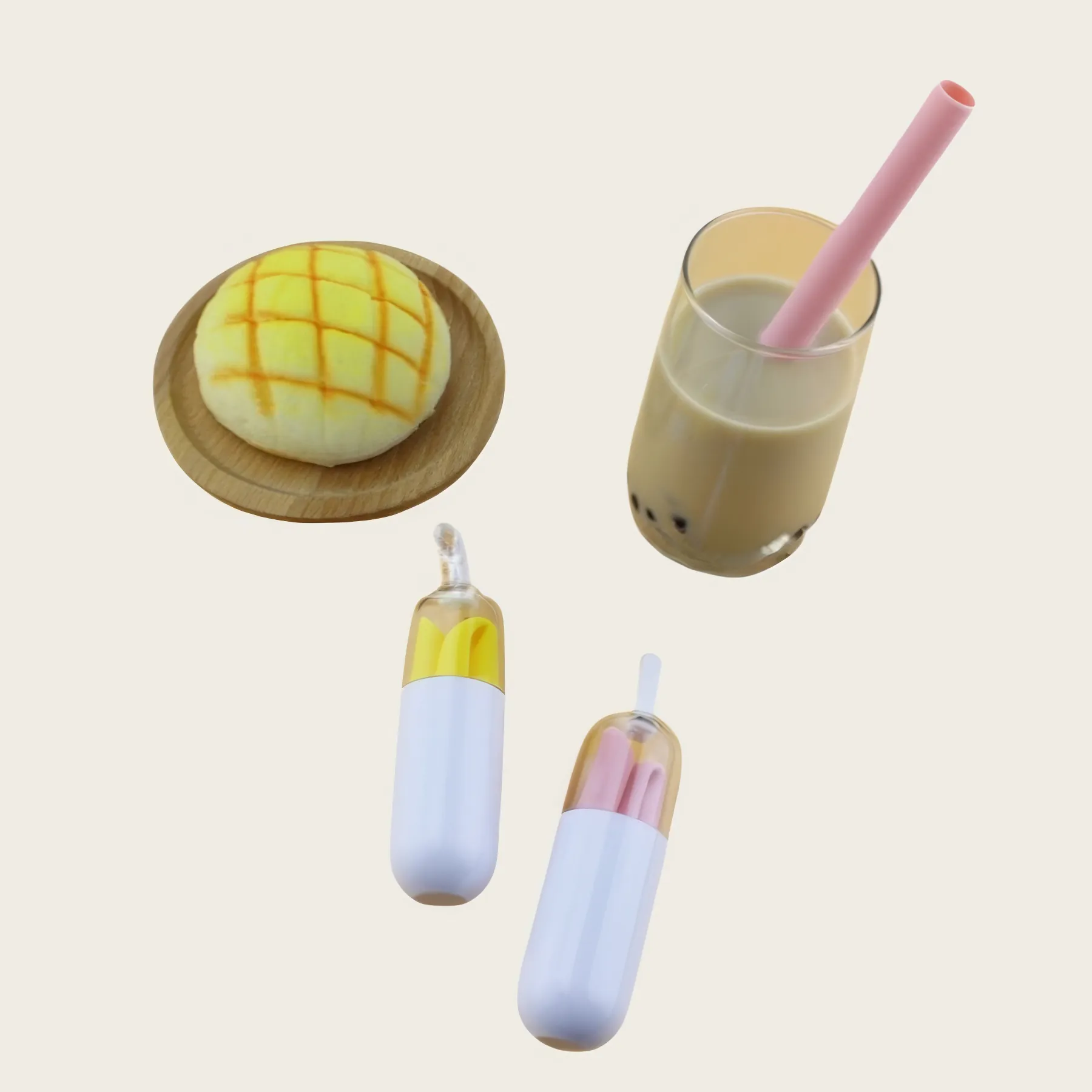 Collapsible Silicone Straw Capsule Box - Image 5