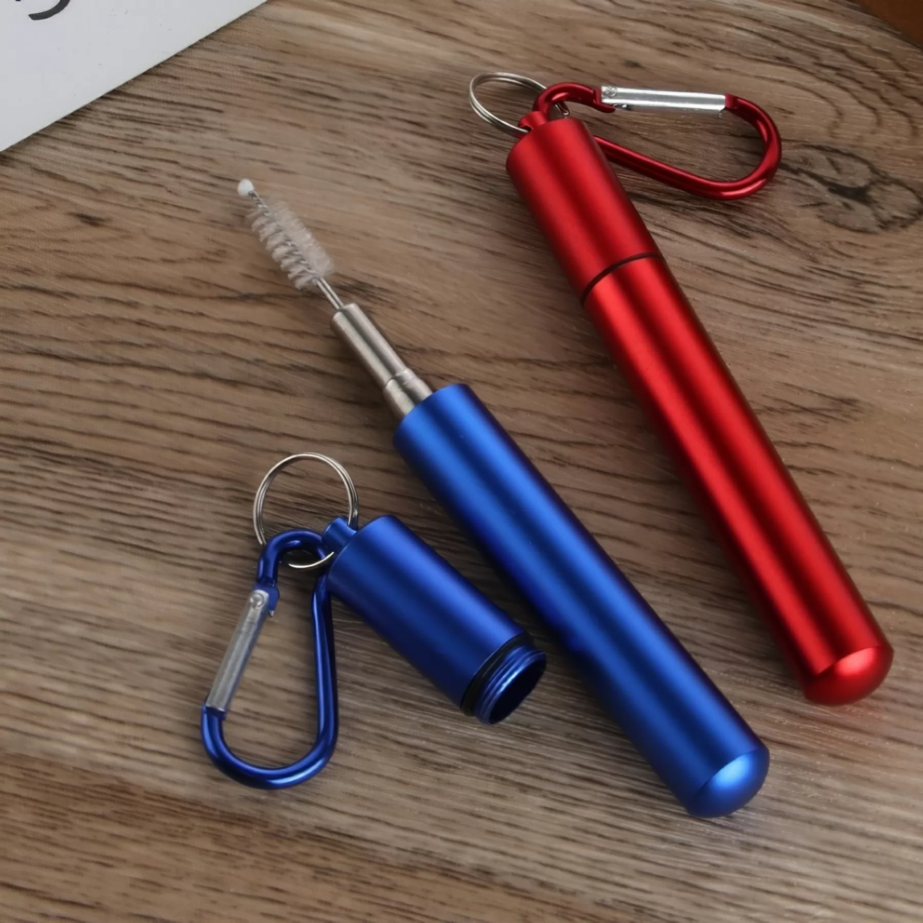 304 Telescopic Straw Aluminum Tube Packaging - Image 5