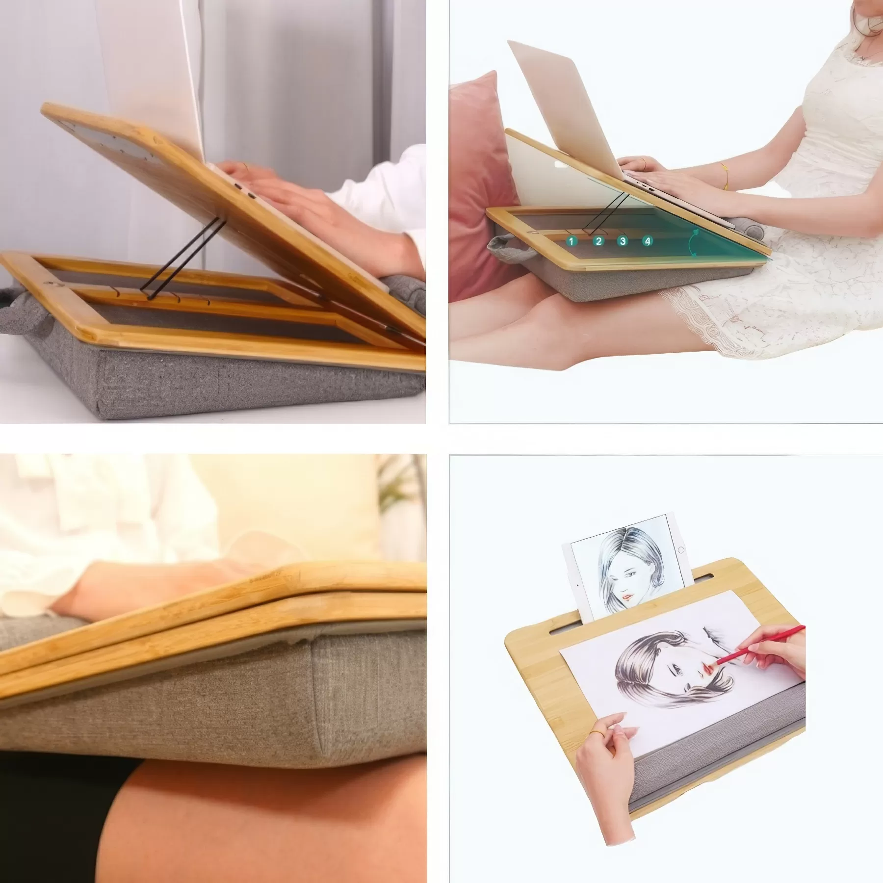 Computer Stand Lazy Lap Desk - Image 3