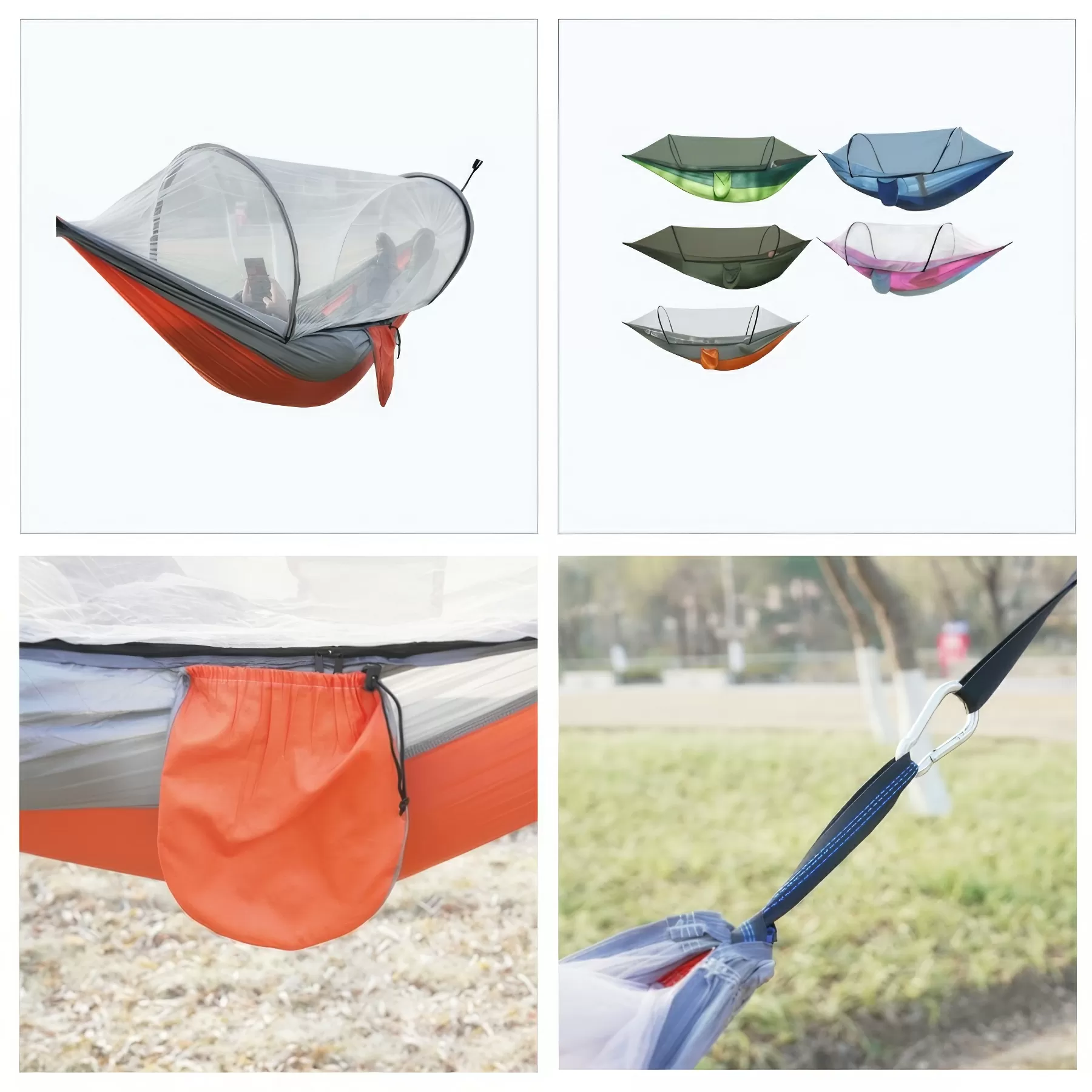 Outdoor Mosquito Net Hammock - Image 4