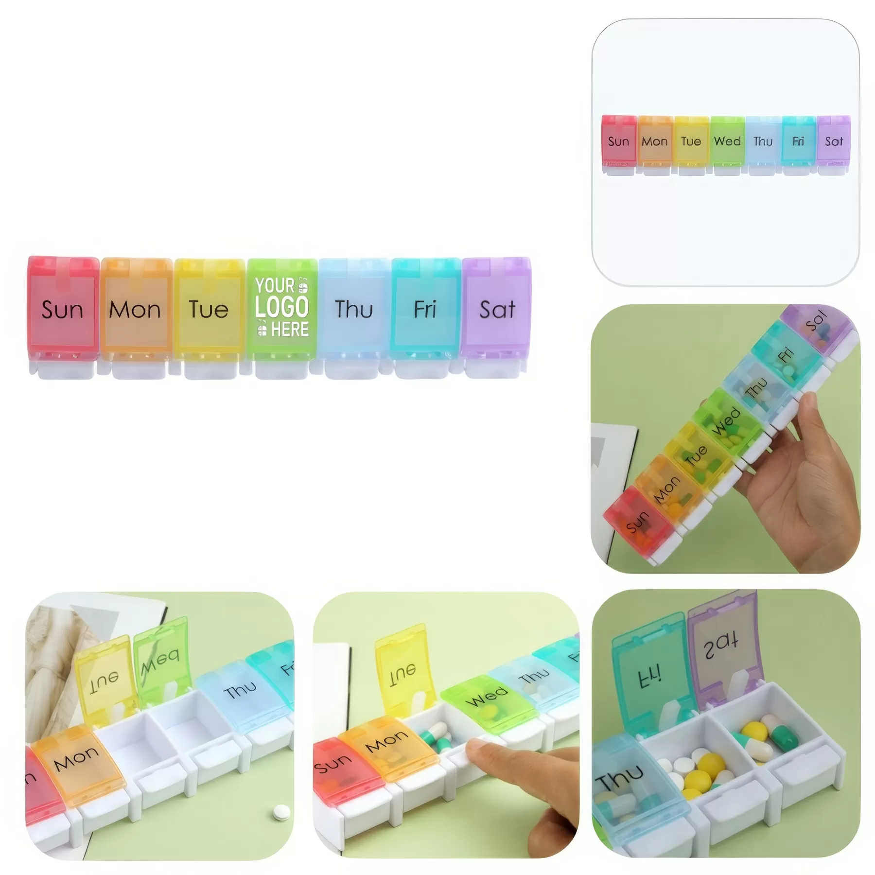 7-Day Med Minder Pill Box