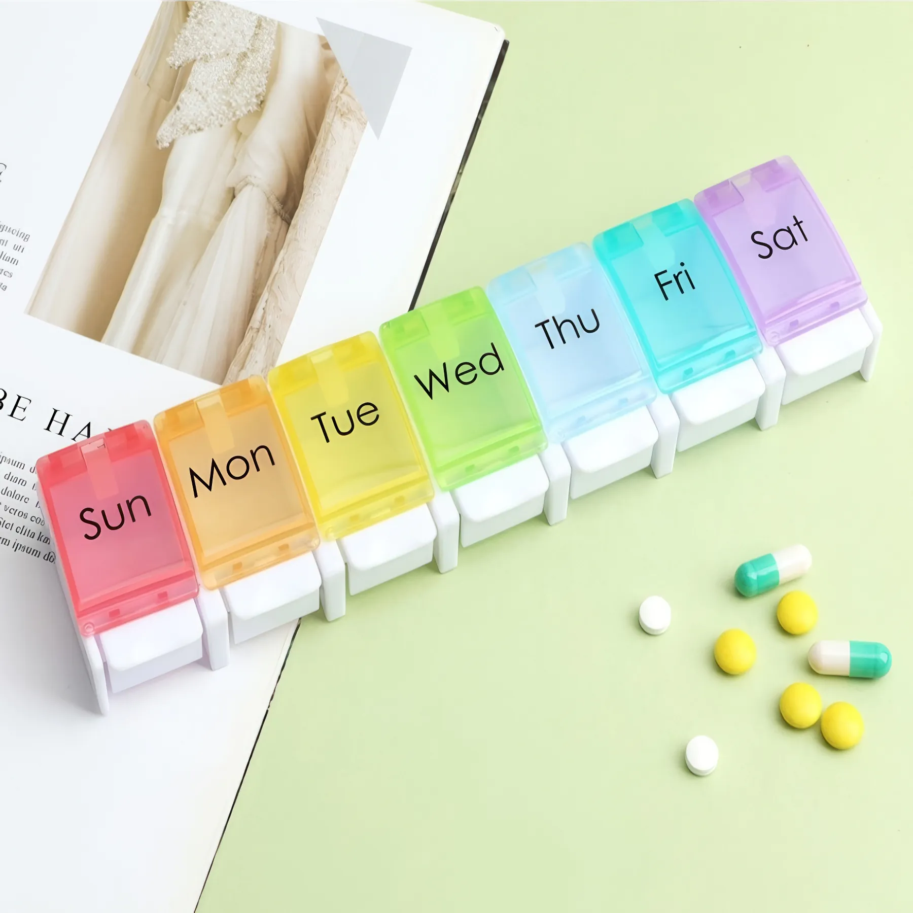 7-Day Med Minder Pill Box - Image 4