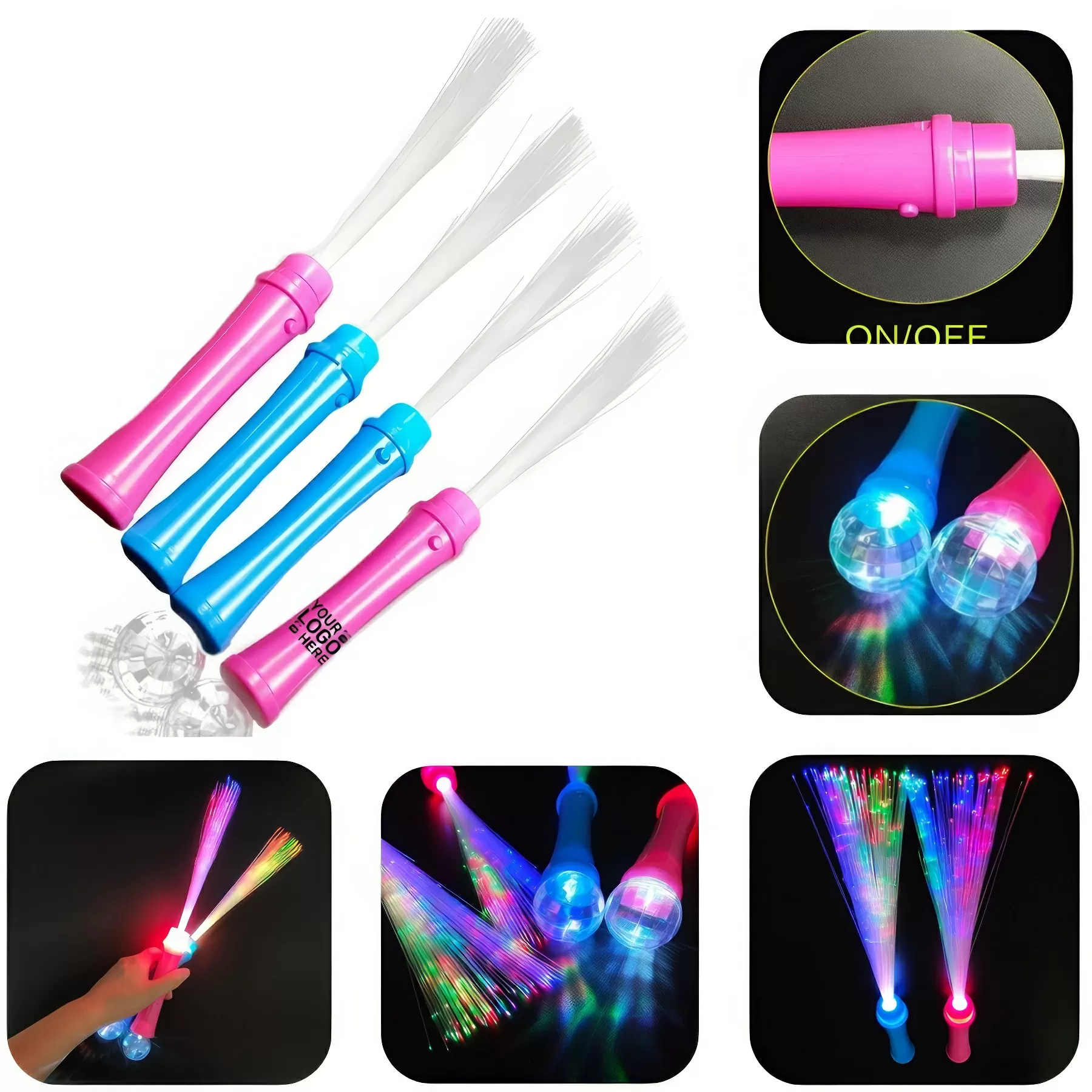 Fiber Optic Glow Stick