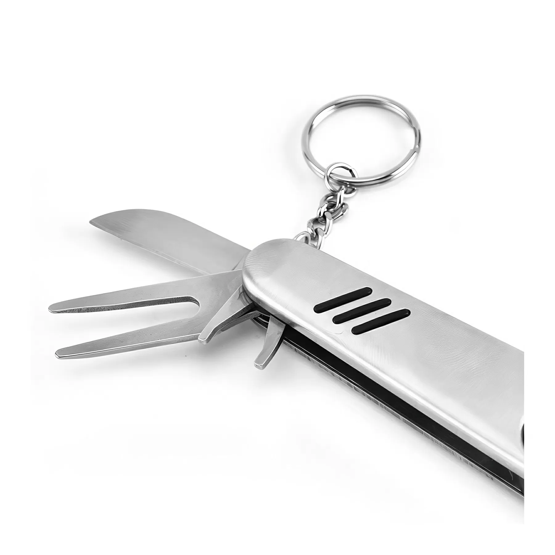 7 In 1 Stainless Steel Pocket Golf Tool Kit - Image 4