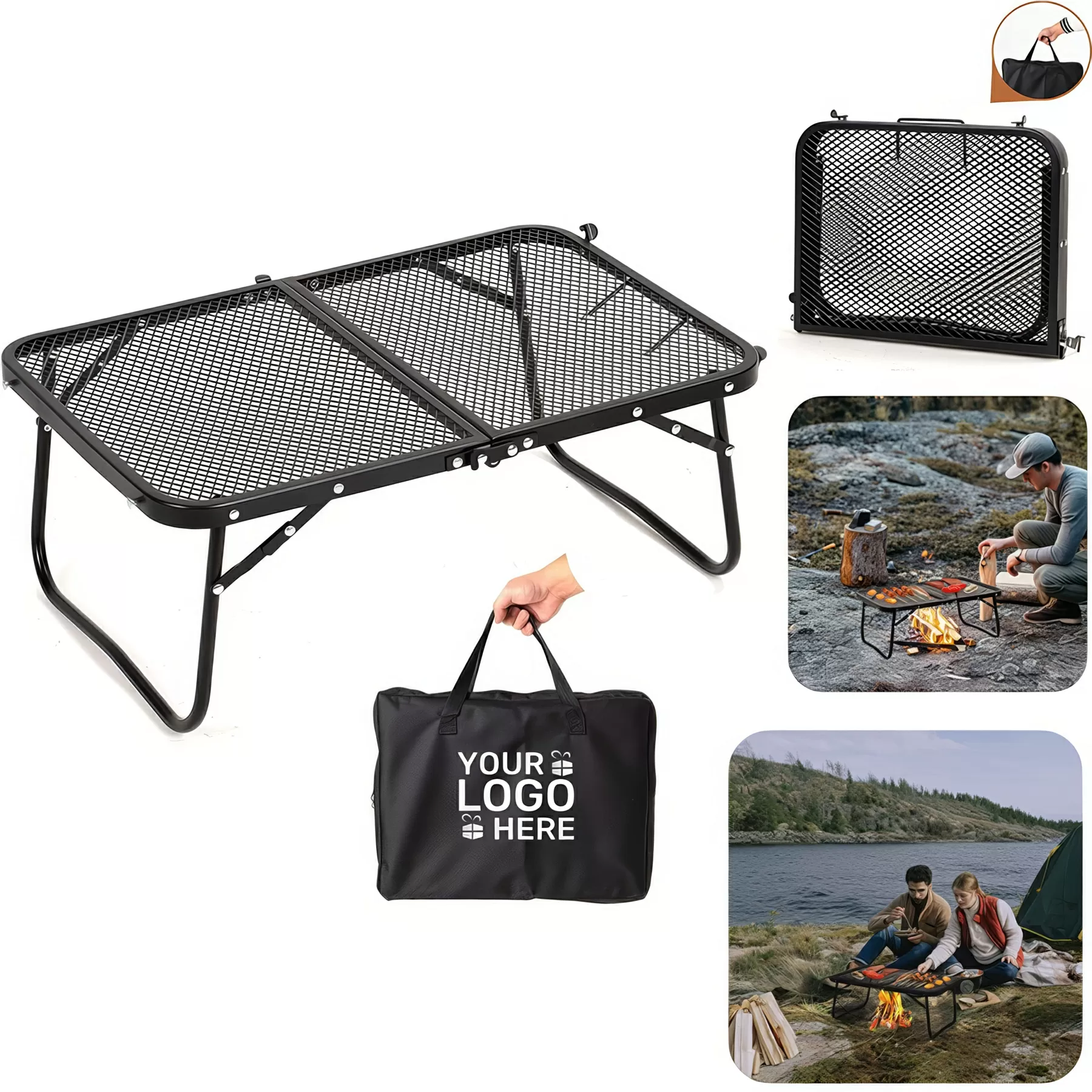 Camping Foldable Grill Table