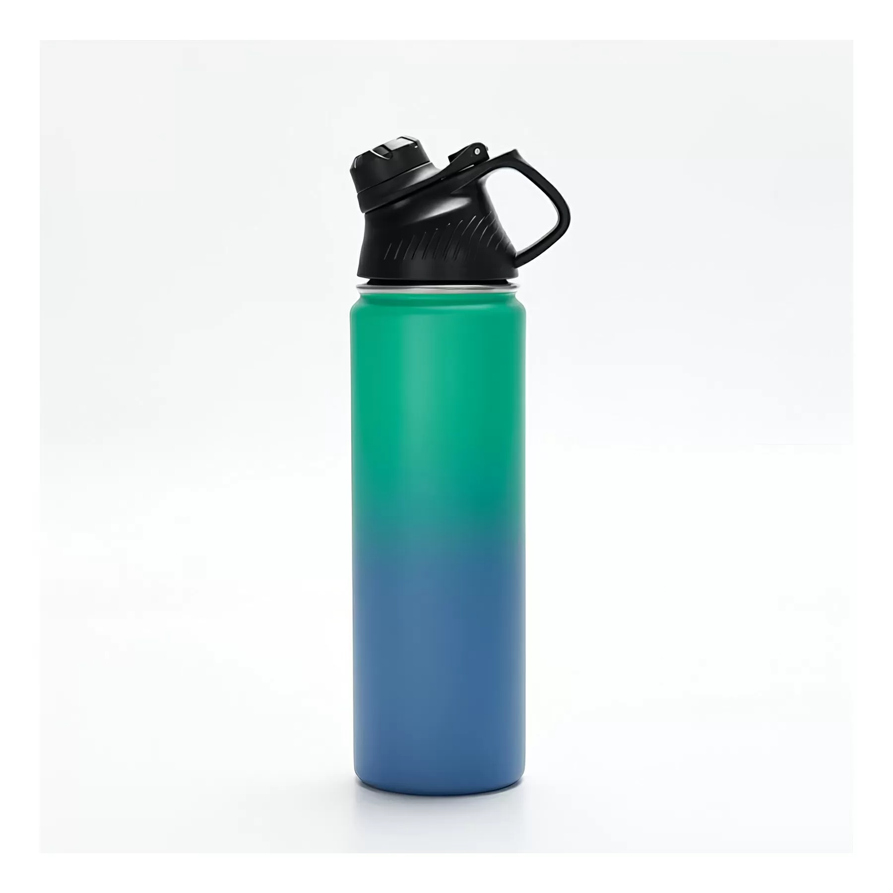 Insulated Water Bottle with Handle Lid Leak Proof - Image 2