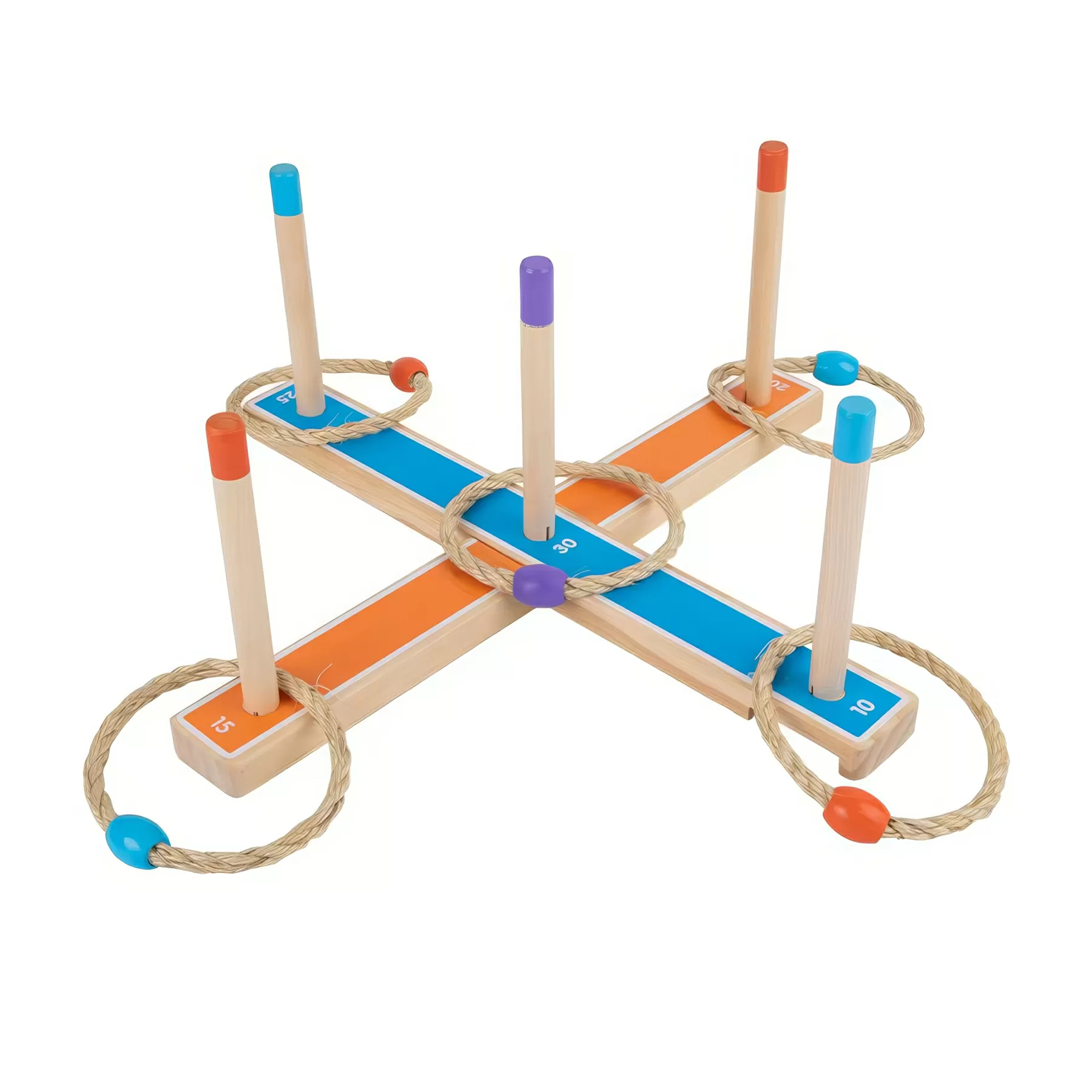 Wooden Ring Tossing for Kids - Image 2