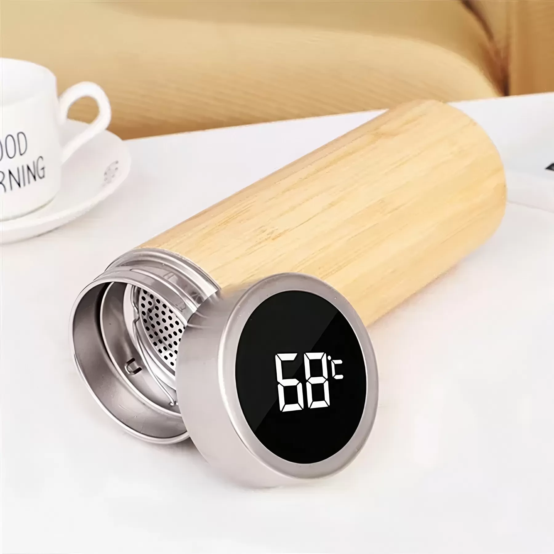 17oz Smart Bamboo Tumbler - Image 4