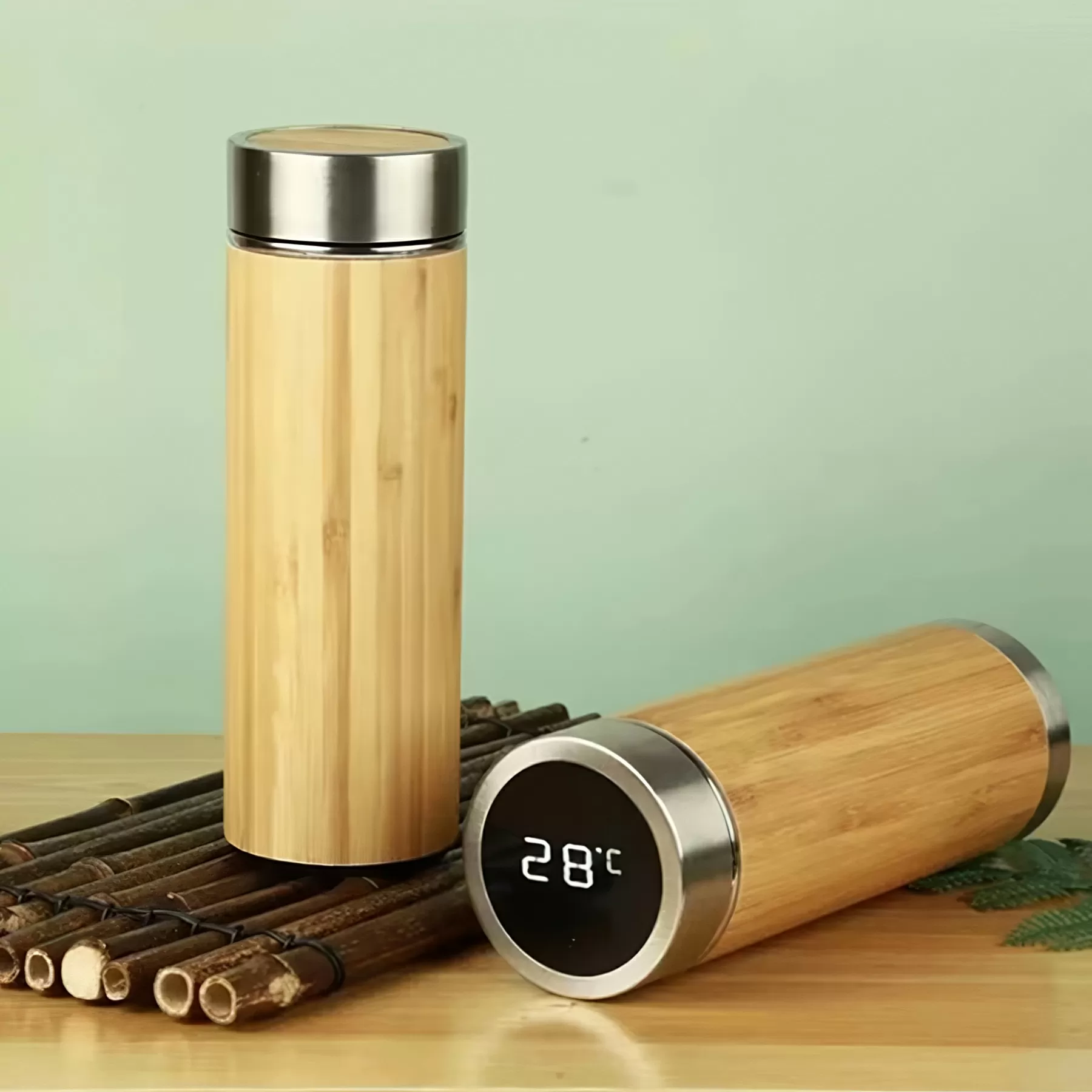 17oz Smart Bamboo Tumbler - Image 5