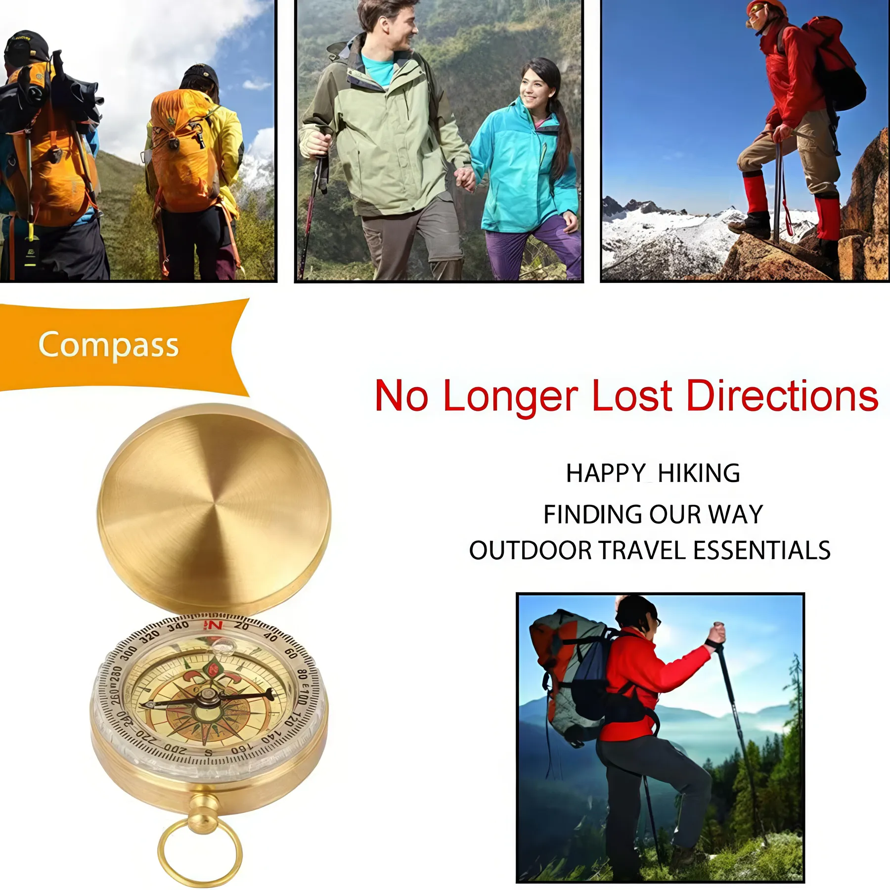 Camping Survival Compass - Image 5