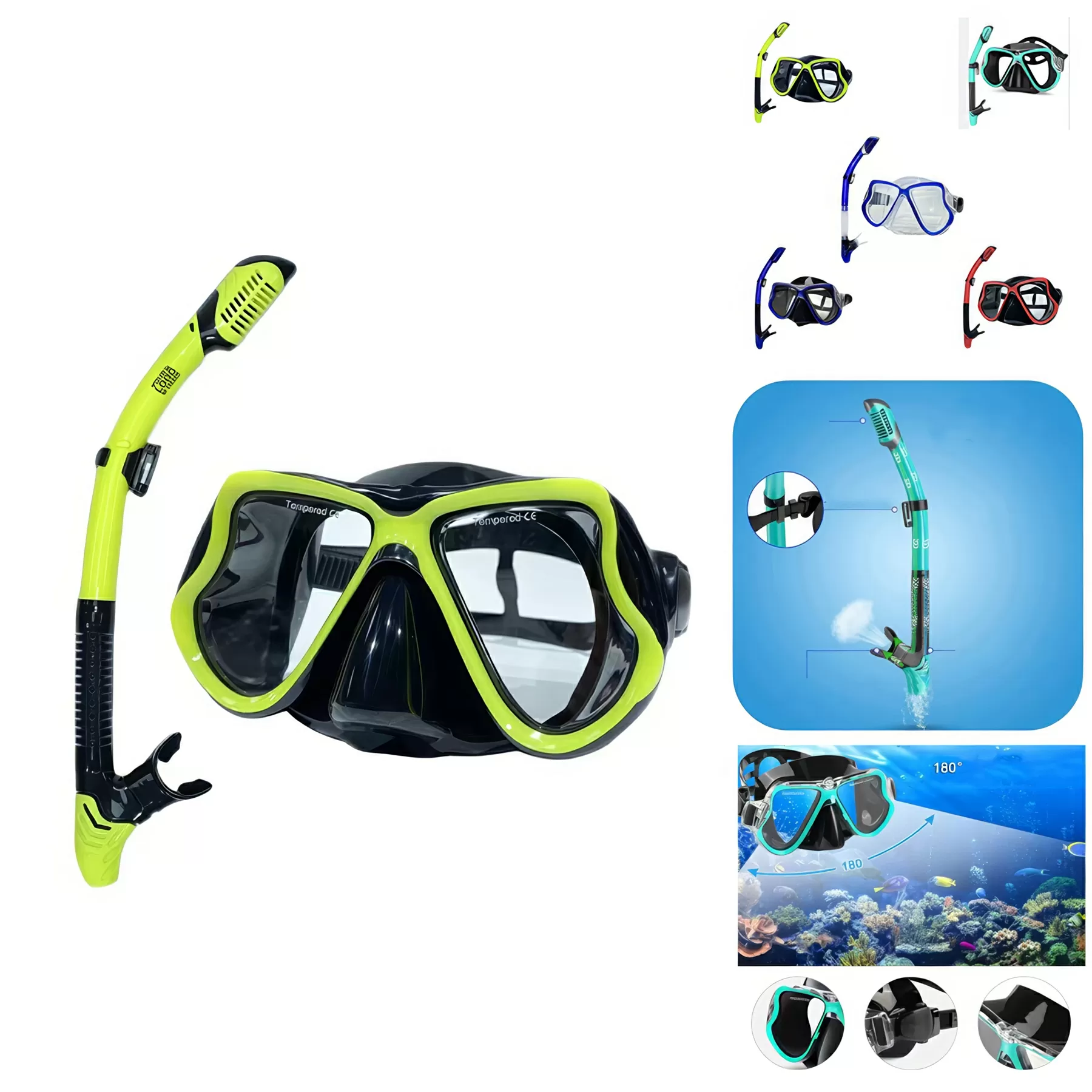 Dry Snorkel Set