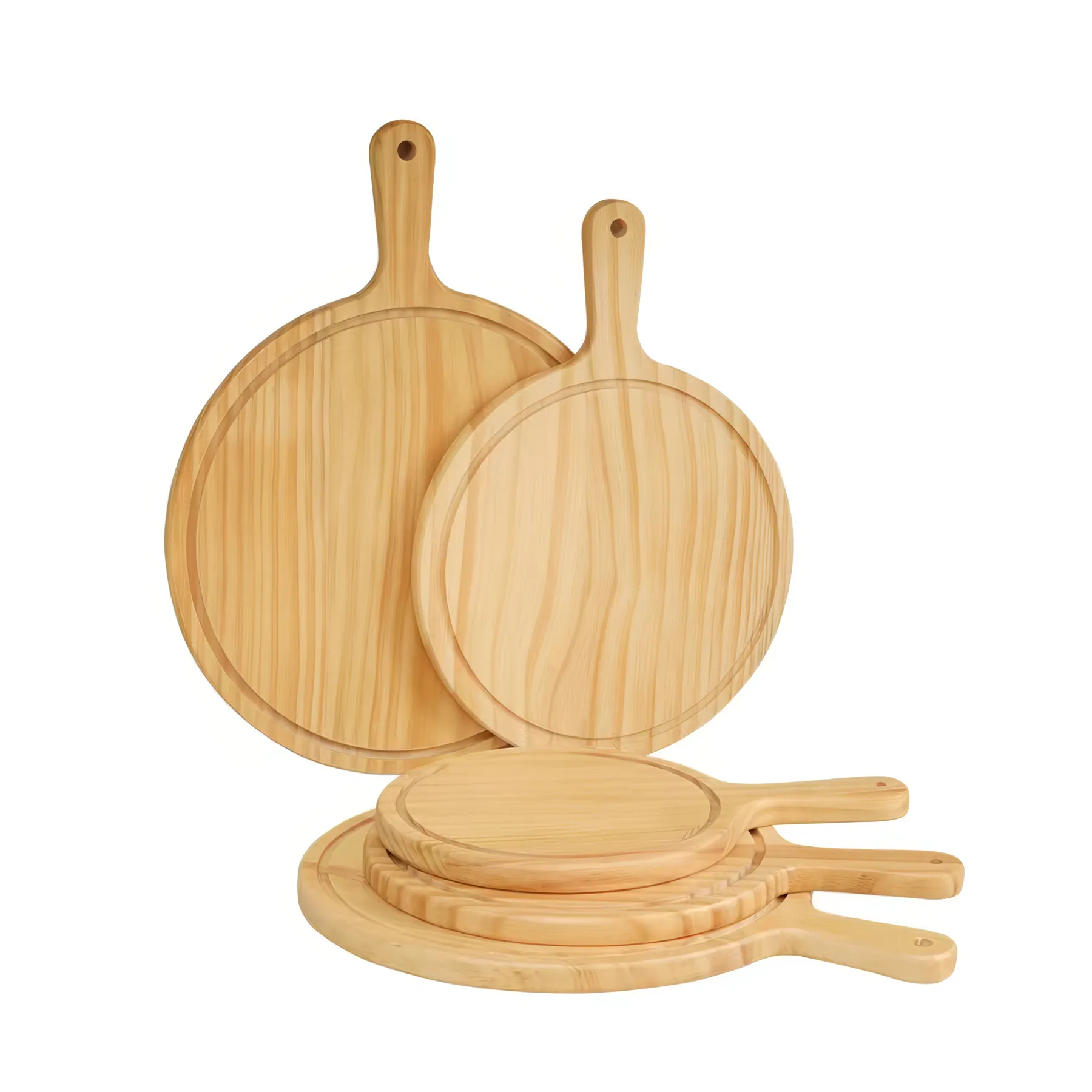 Wood Pizza Peel - Image 3