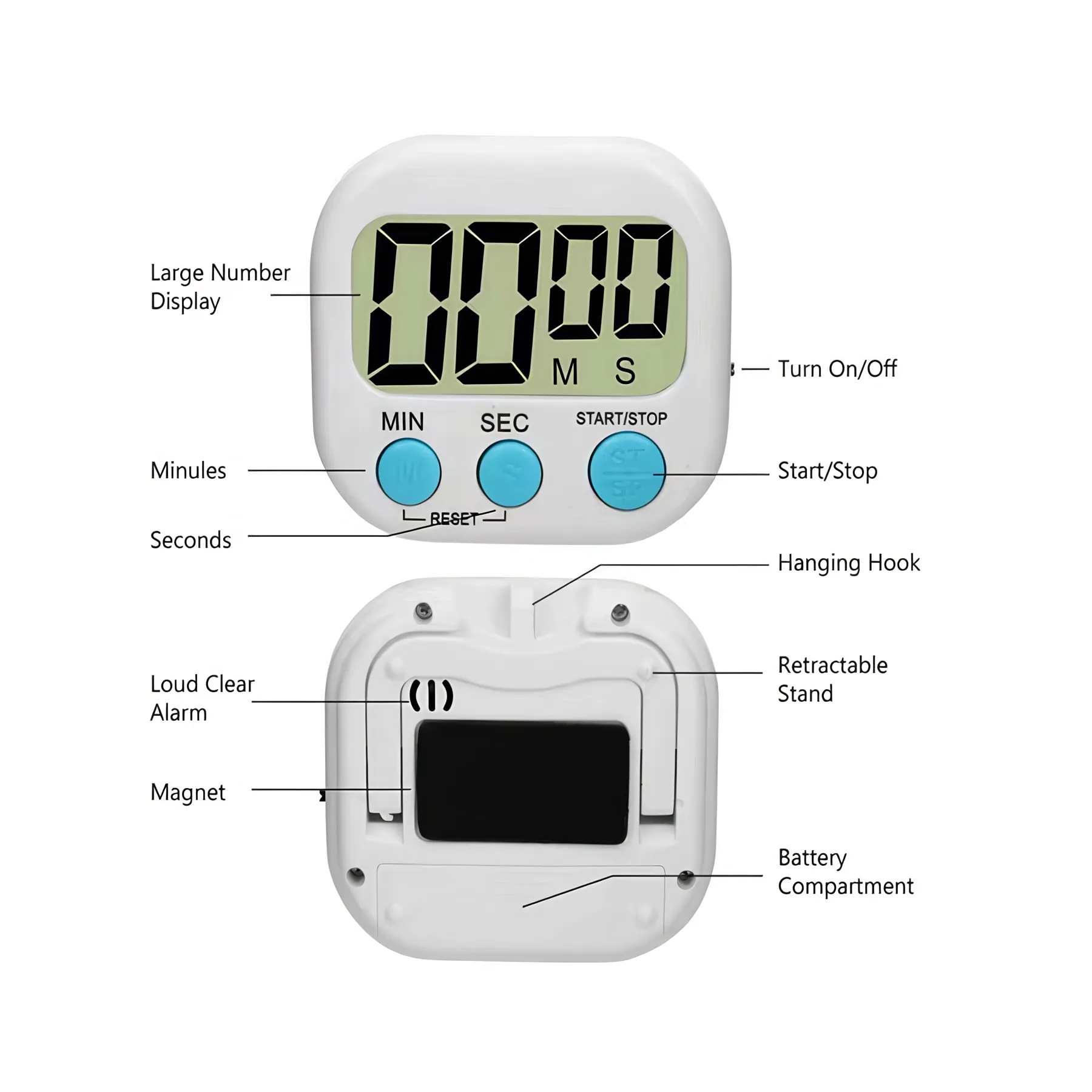 Digital Kitchen Timer - Image 4