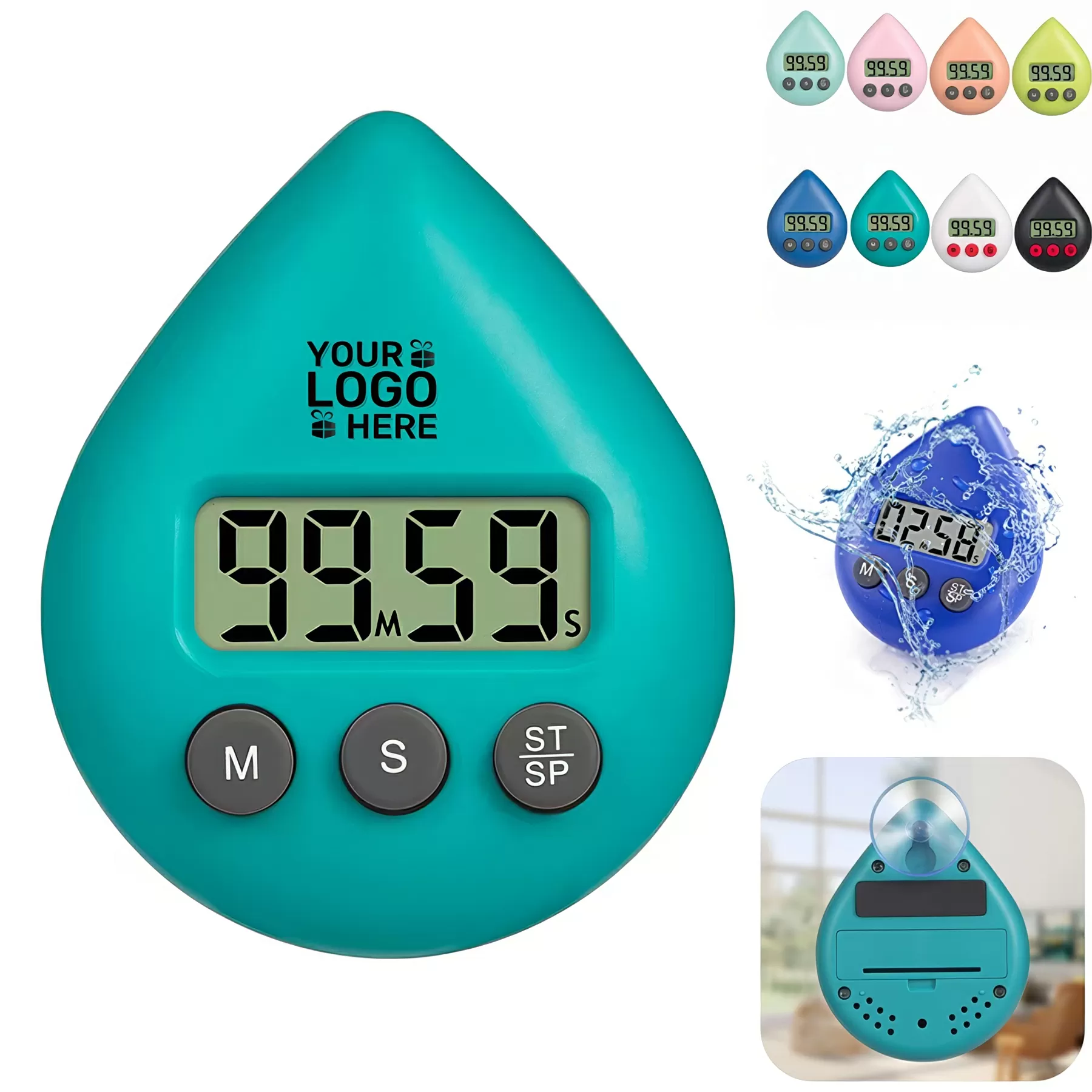 Waterproof Shower Kitchen Timer