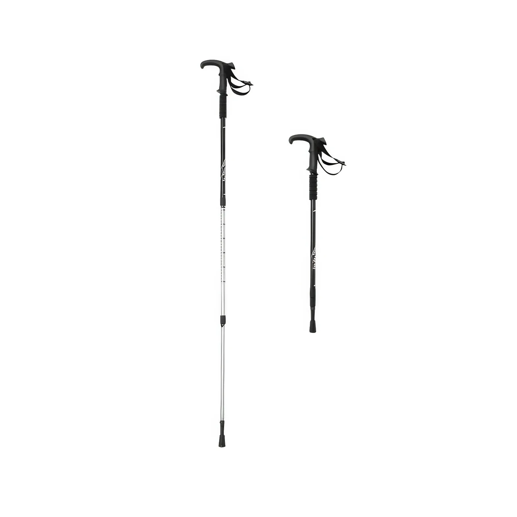 Outdoor Folding T Shape Handle Trekking Pole - Image 2