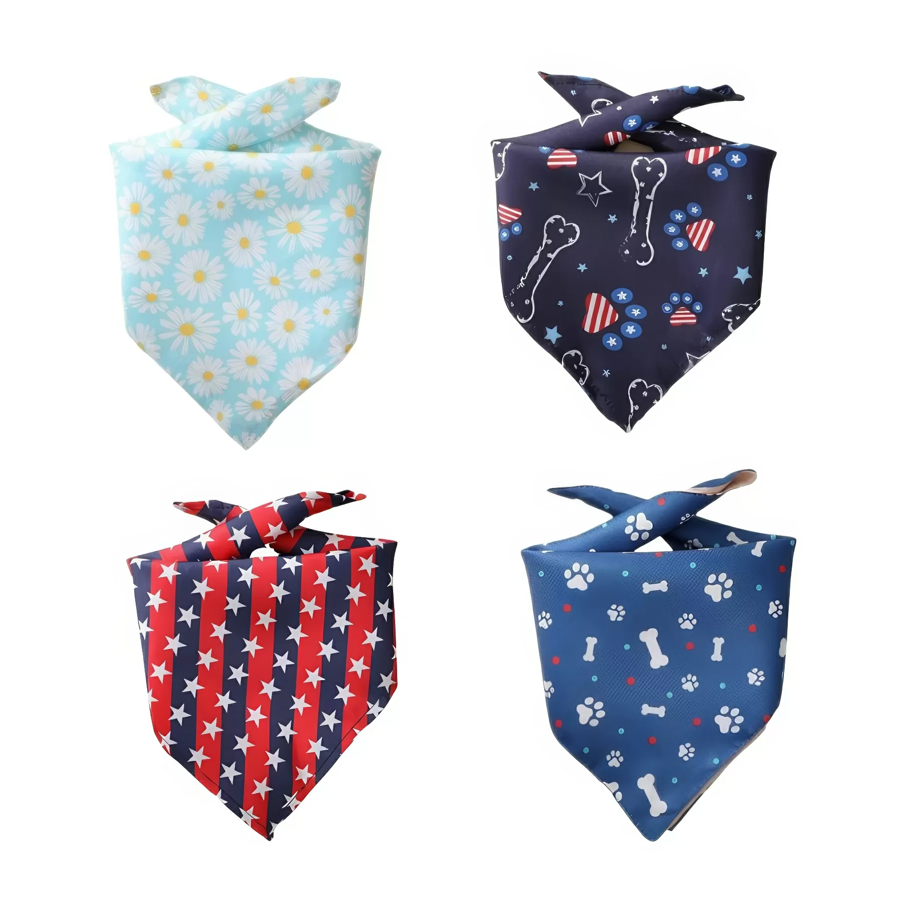 Print Triangle Doggie Neckerchief - Image 3