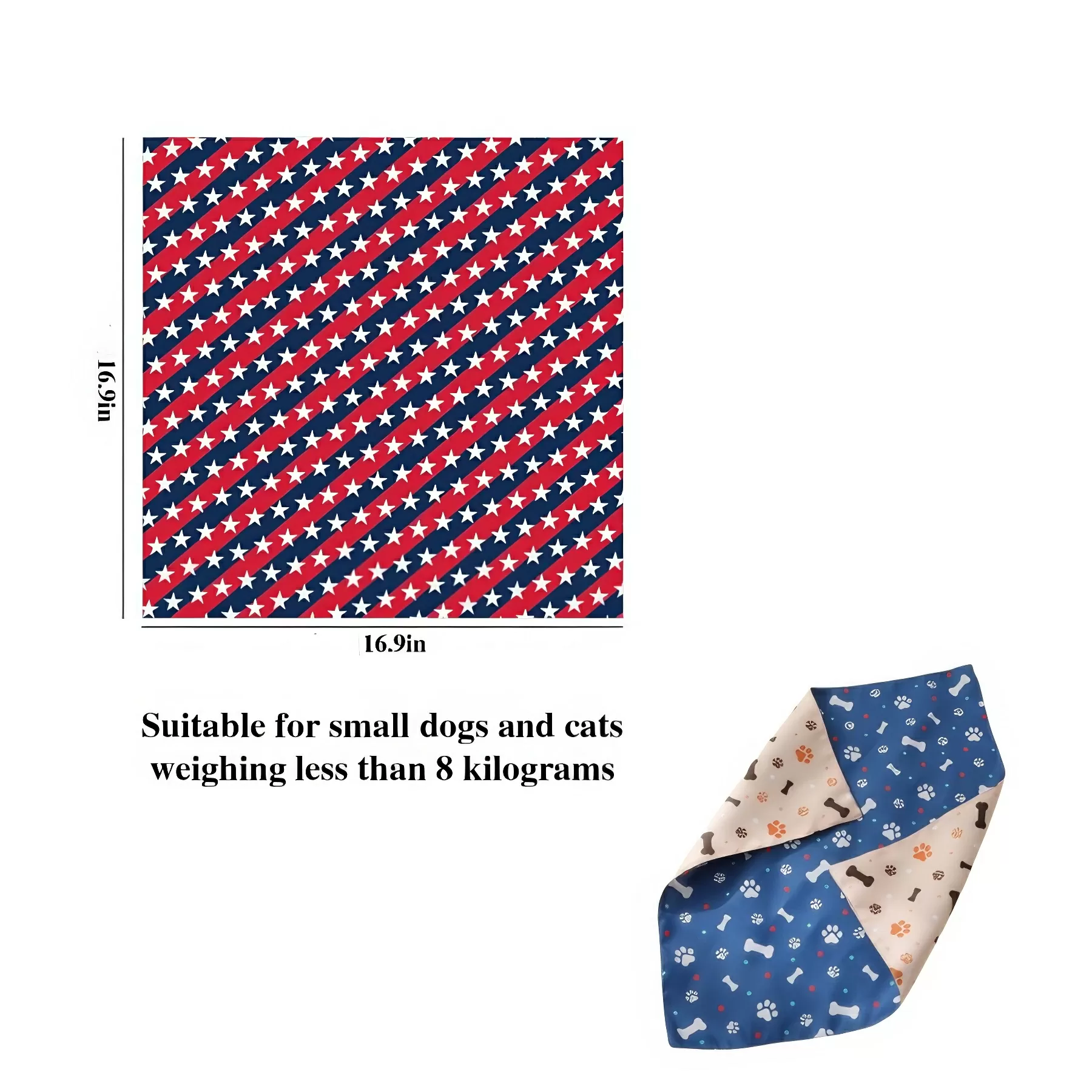 Print Triangle Doggie Neckerchief - Image 4