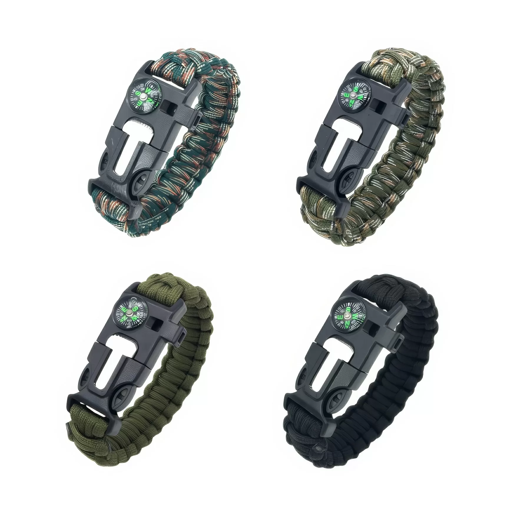 Outdoor Emergency Survival Bracelet - Image 3