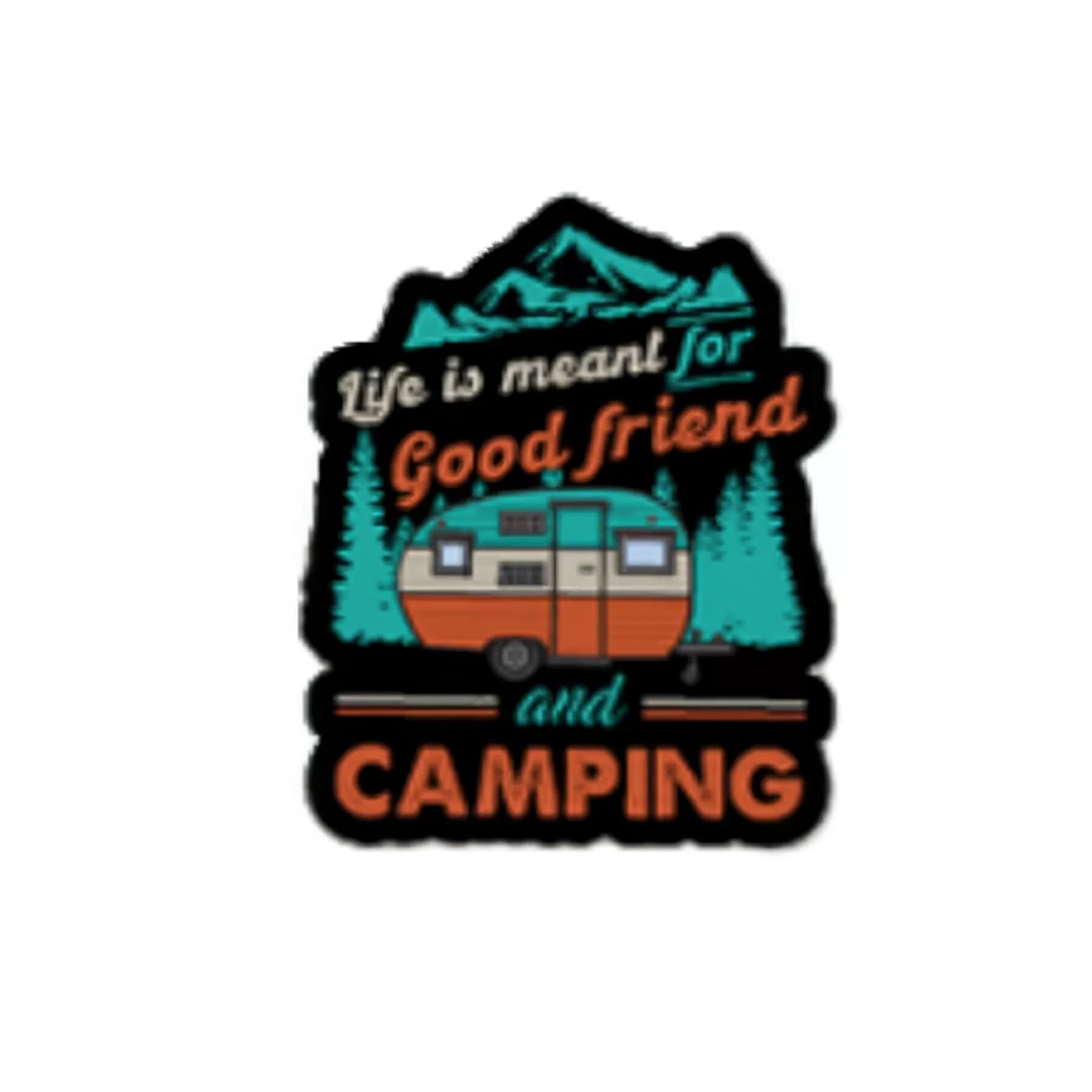 Waterproof Outdoor Camping Graffiti Sticker - Image 2