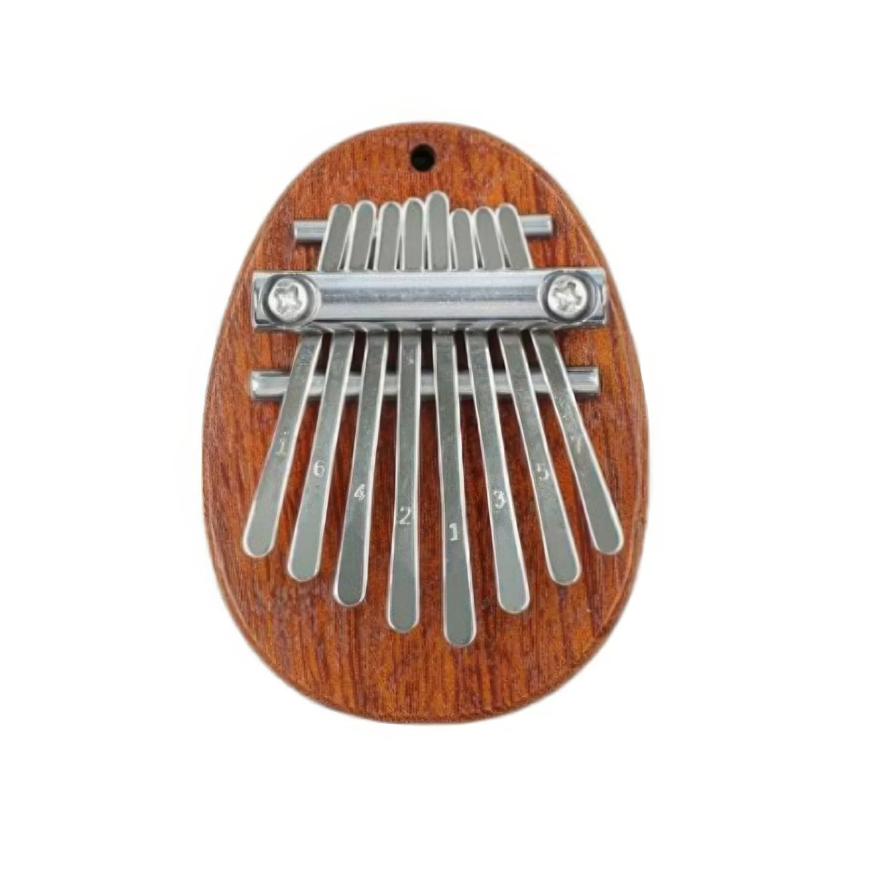 8 Key Mini Solid Wood Kalimba Finger Piano - Image 2