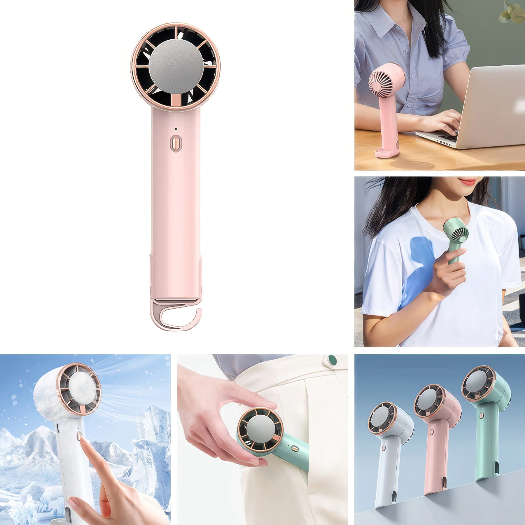 Carabiner Hand Held Fan