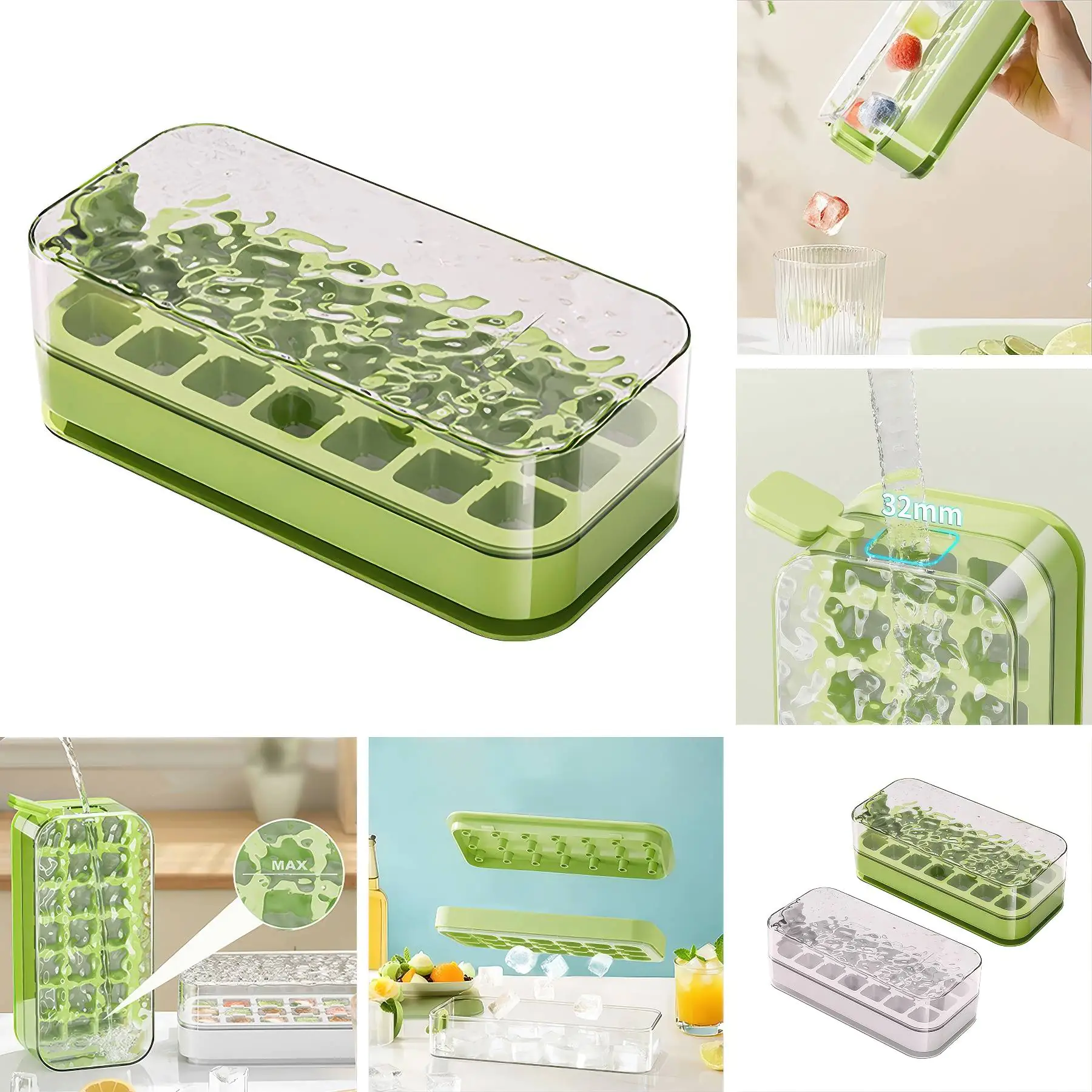 Customizable Silicone Ice Tray
