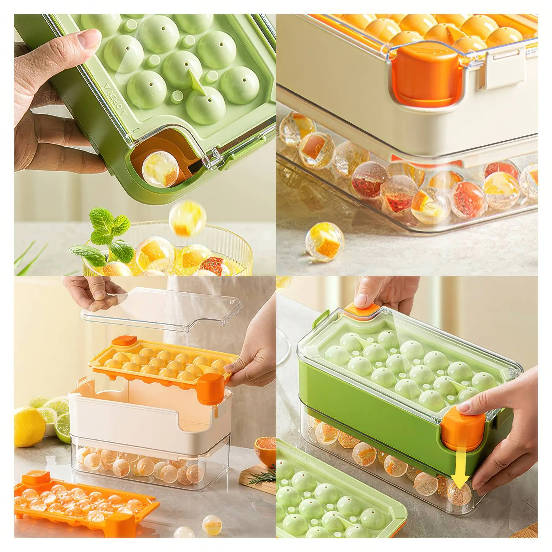 Summer Partitioned Ice Tray - Image 4